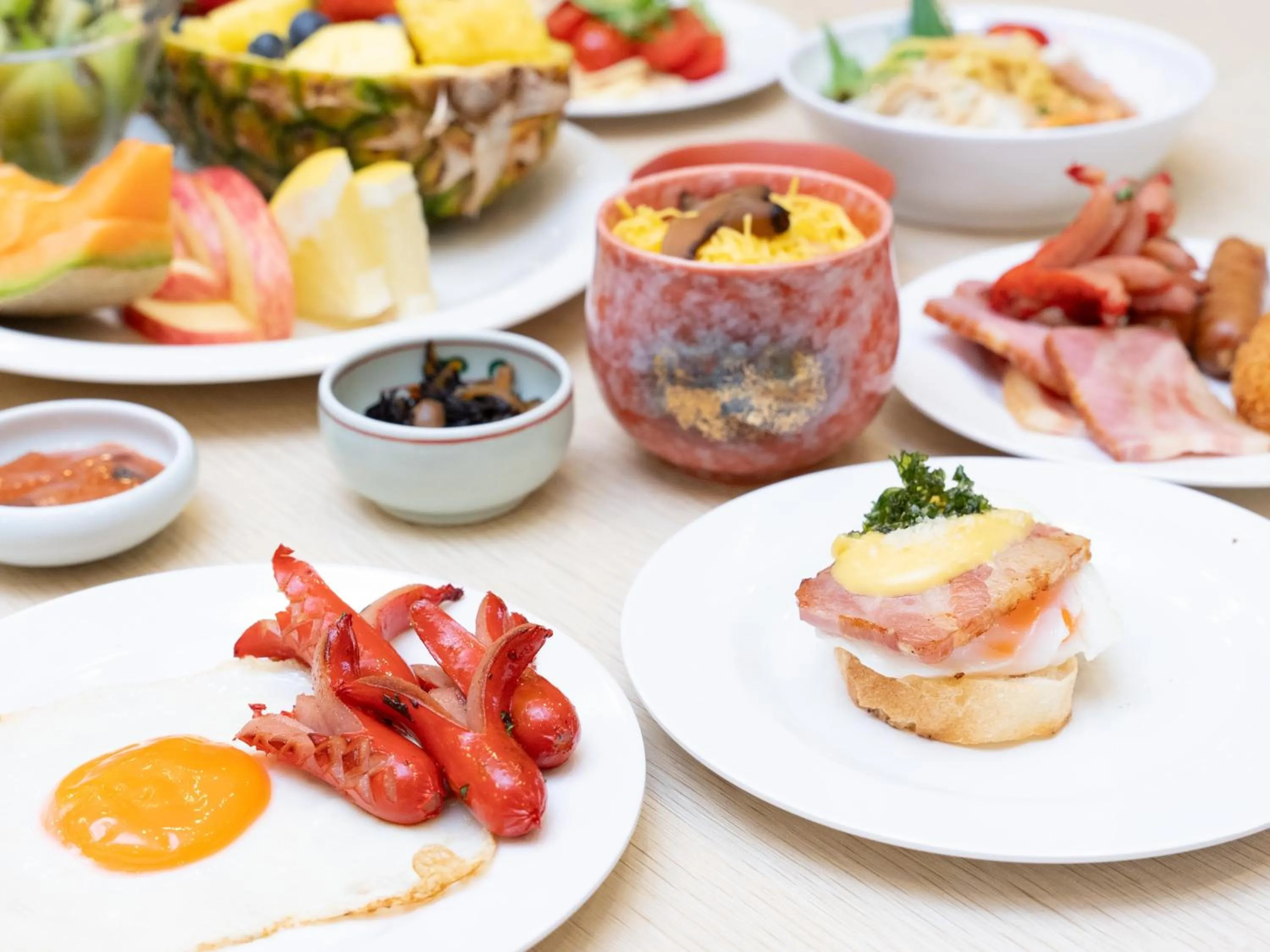 Food in LiVEMAX Resort Upopoi Shiraoi Onsen