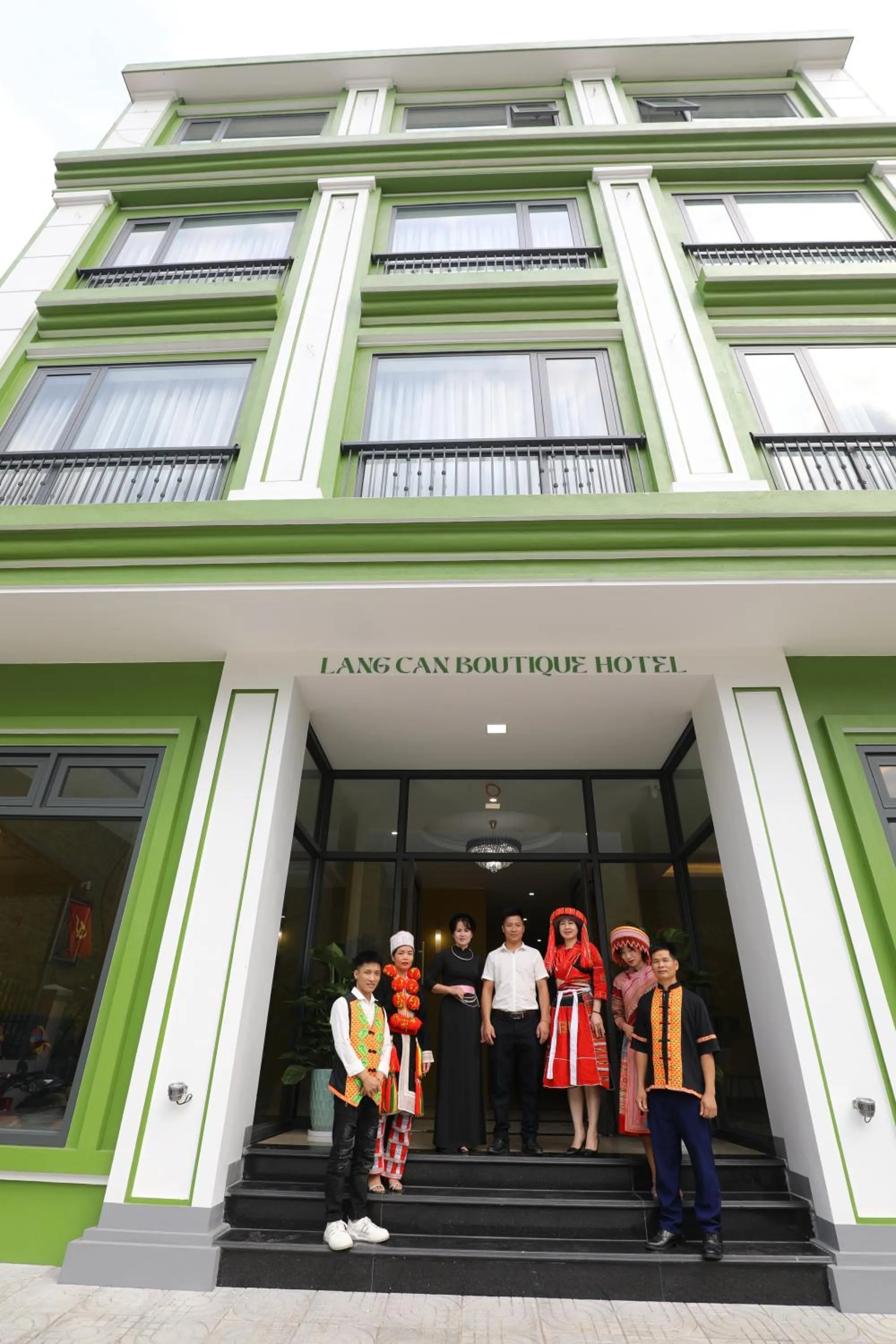 Facade/entrance in Lang Can Boutique Hotel