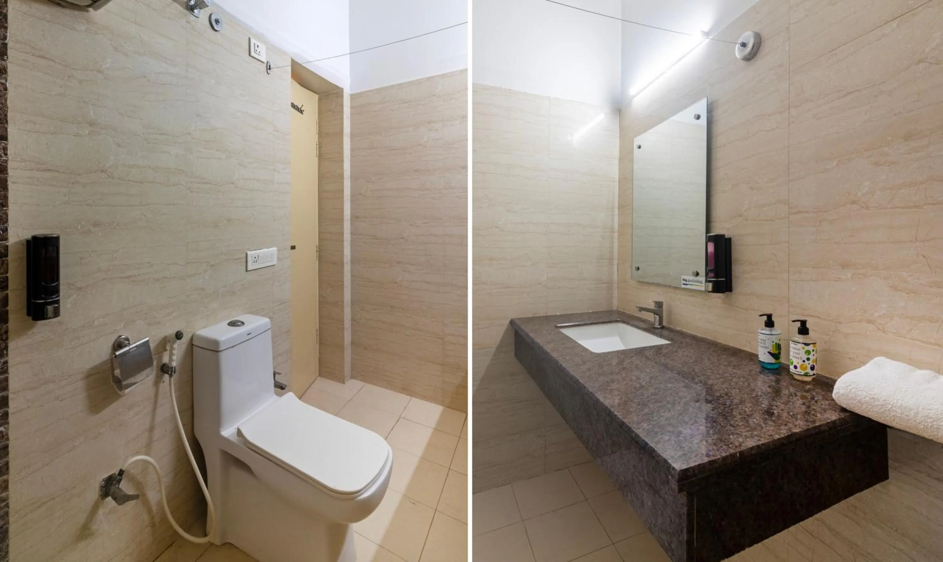 Bathroom in Treebo Empire Red Carpet