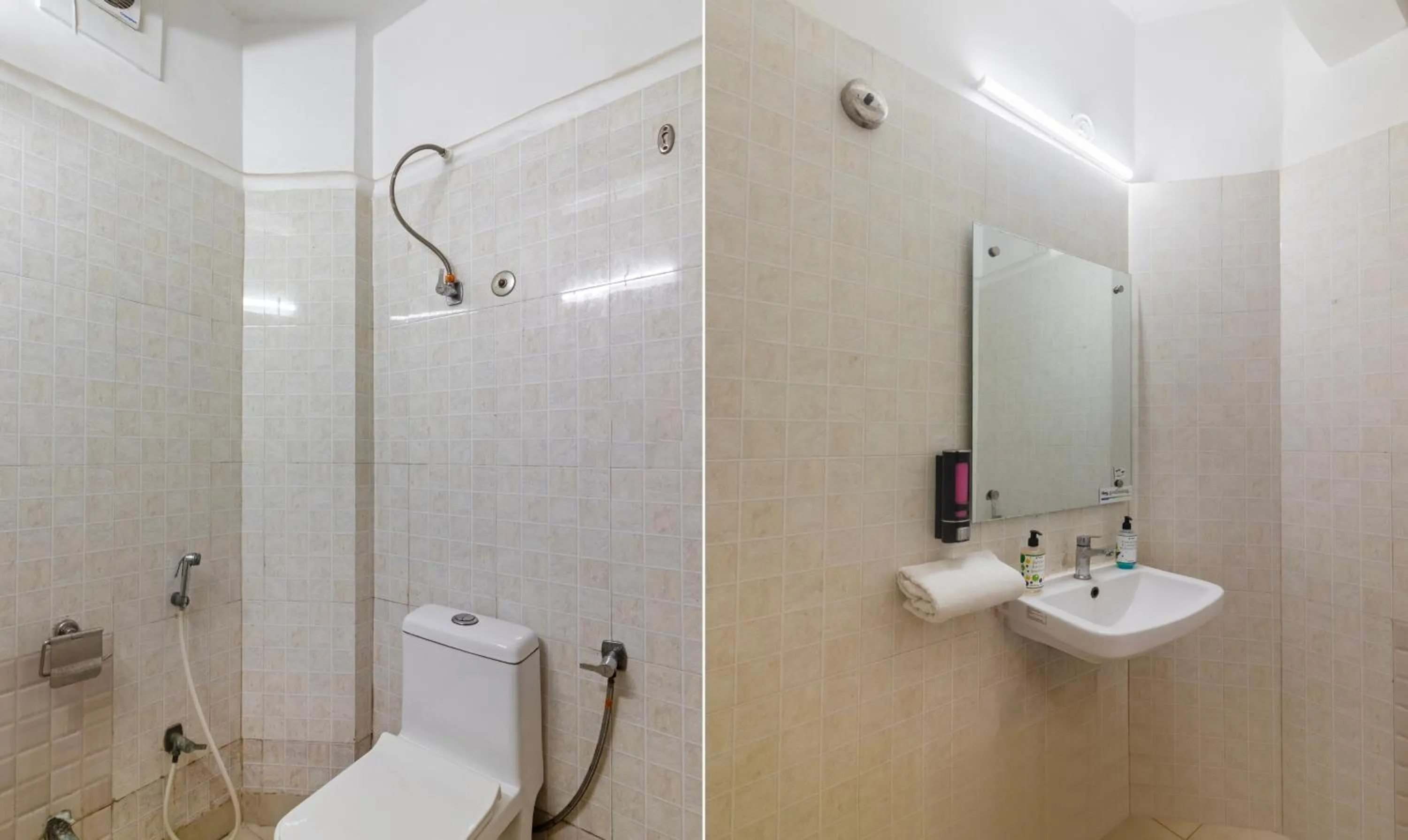 Bathroom in Treebo Empire Red Carpet