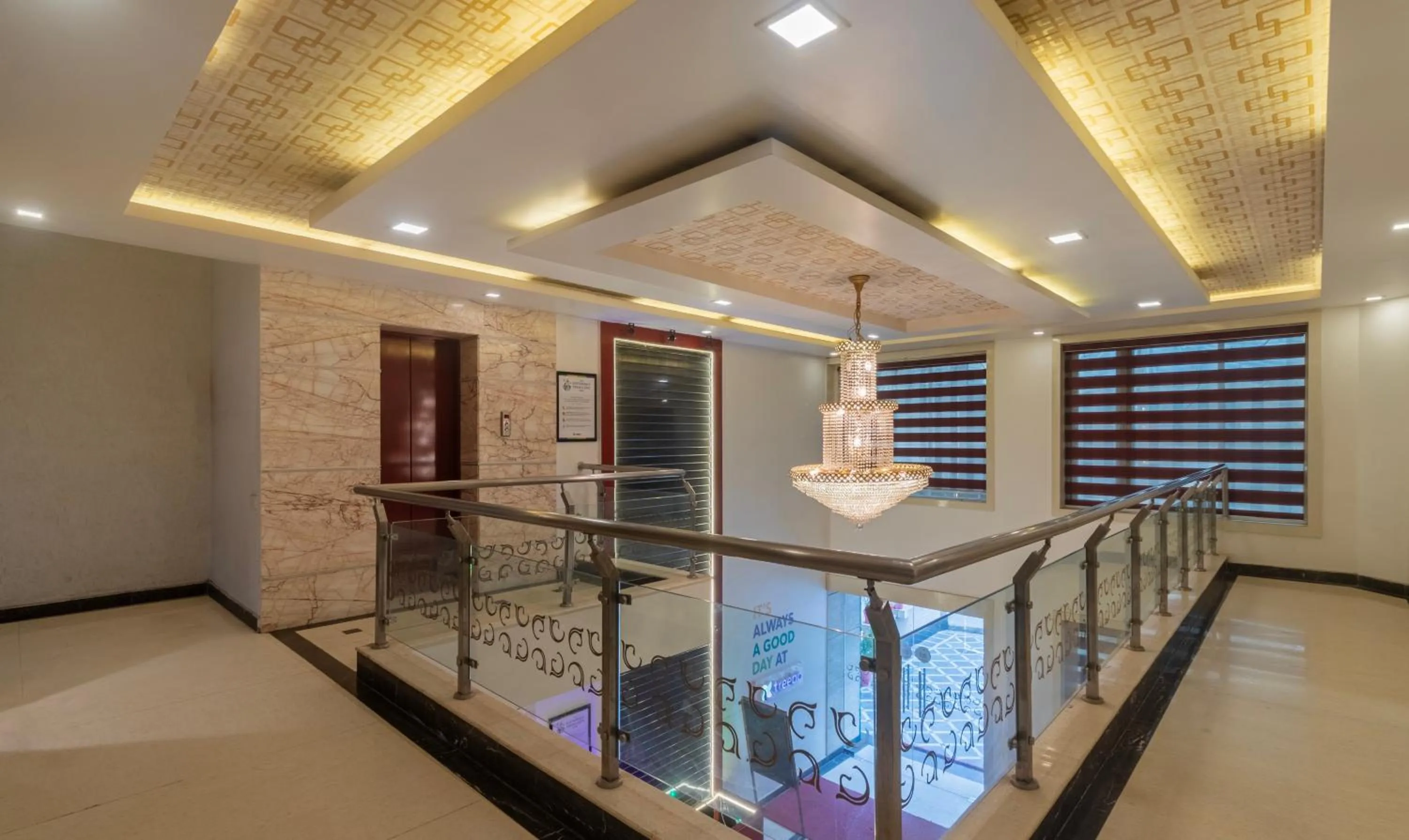 Lobby or reception in Treebo Empire Red Carpet