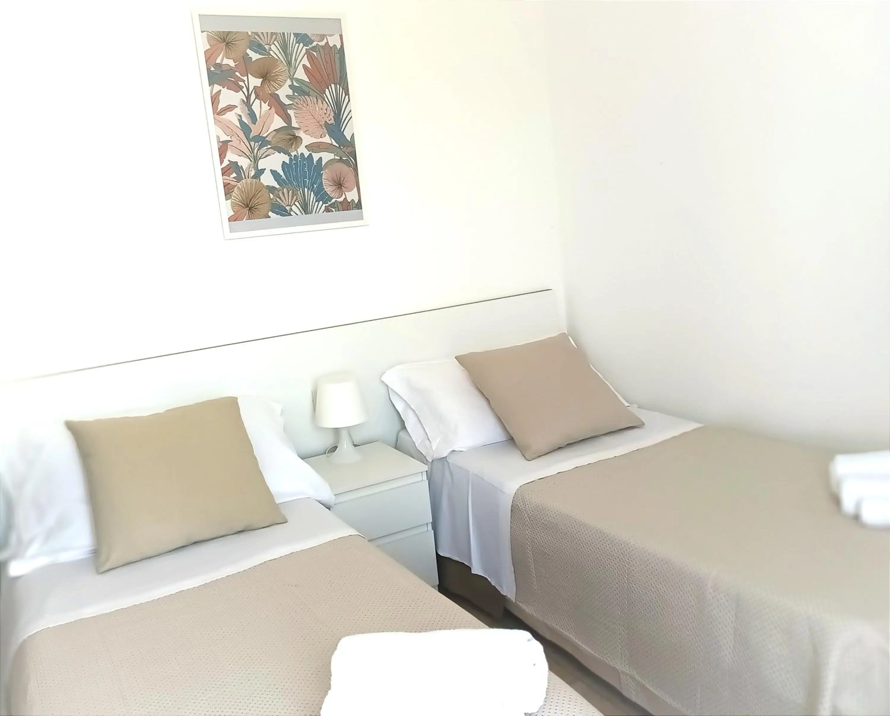 Bed in IL MELOGRANO RESIDENCE MARZAMEMI