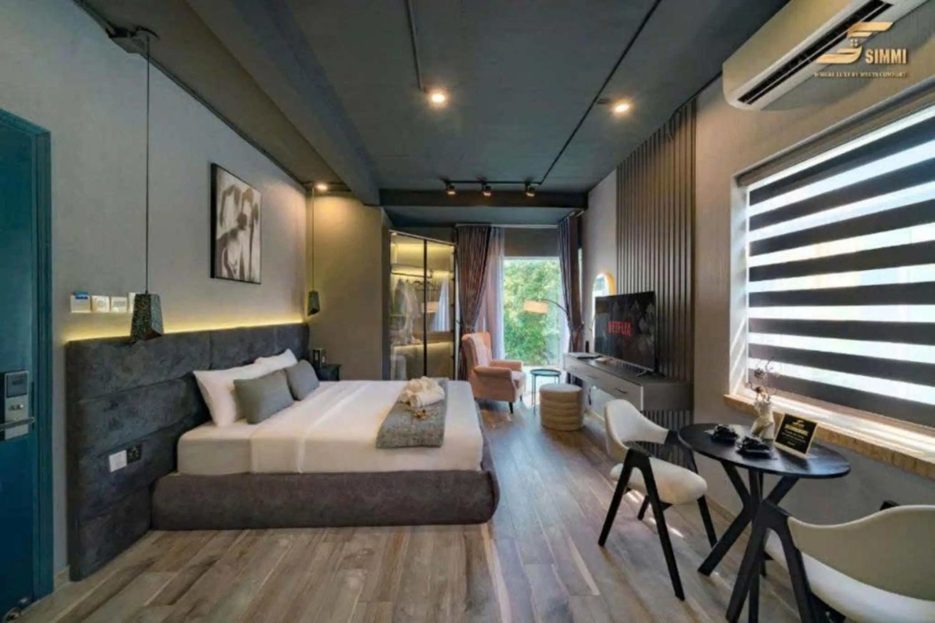 Bed in Simmi Signature Hotel & Apartment