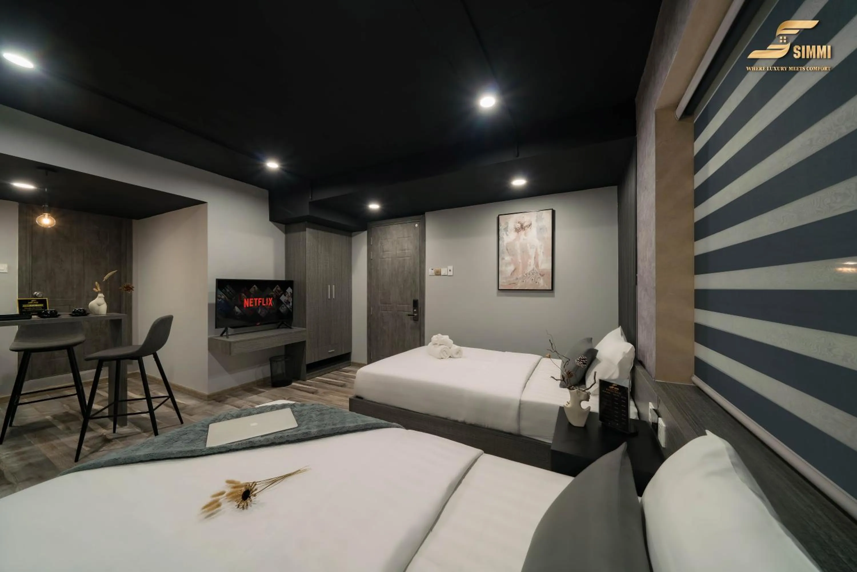Bedroom, Bed in Simmi Signature Hotel & Apartment