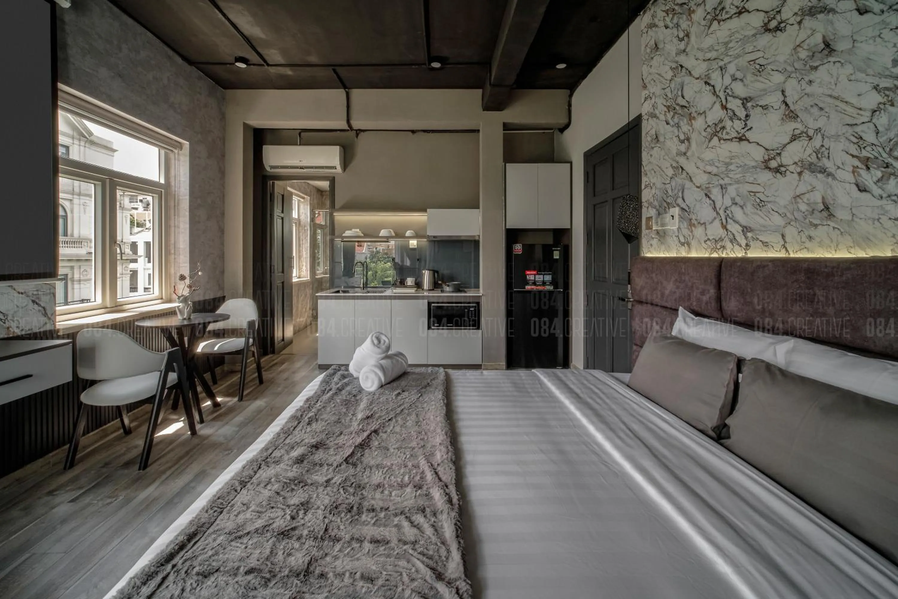 Bed in Simmi Signature Hotel & Apartment