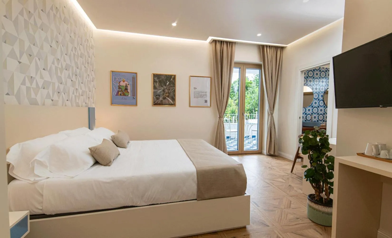 Bed in Don Salvatore Resort