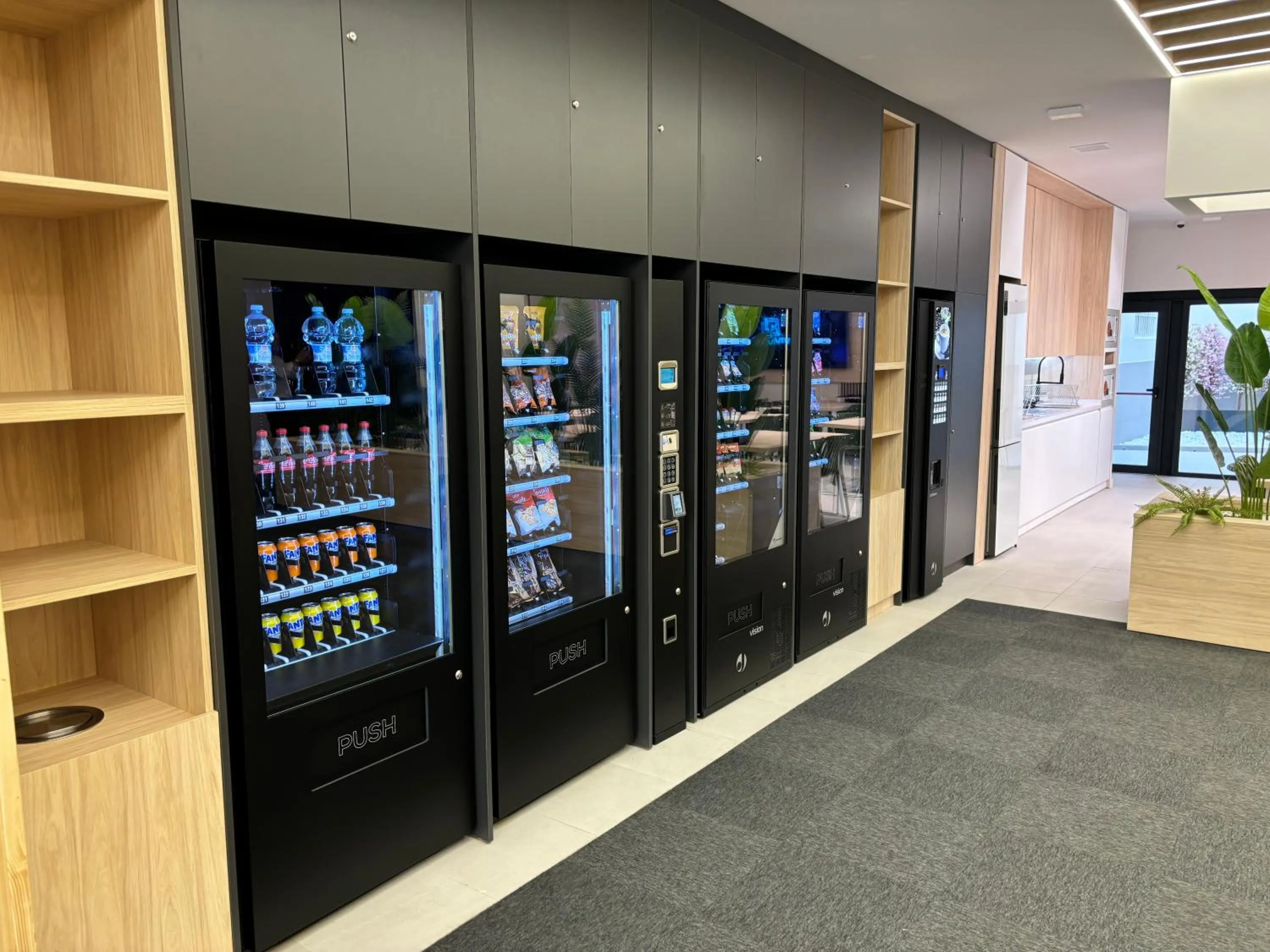 vending machine in Futurotel Sevilla