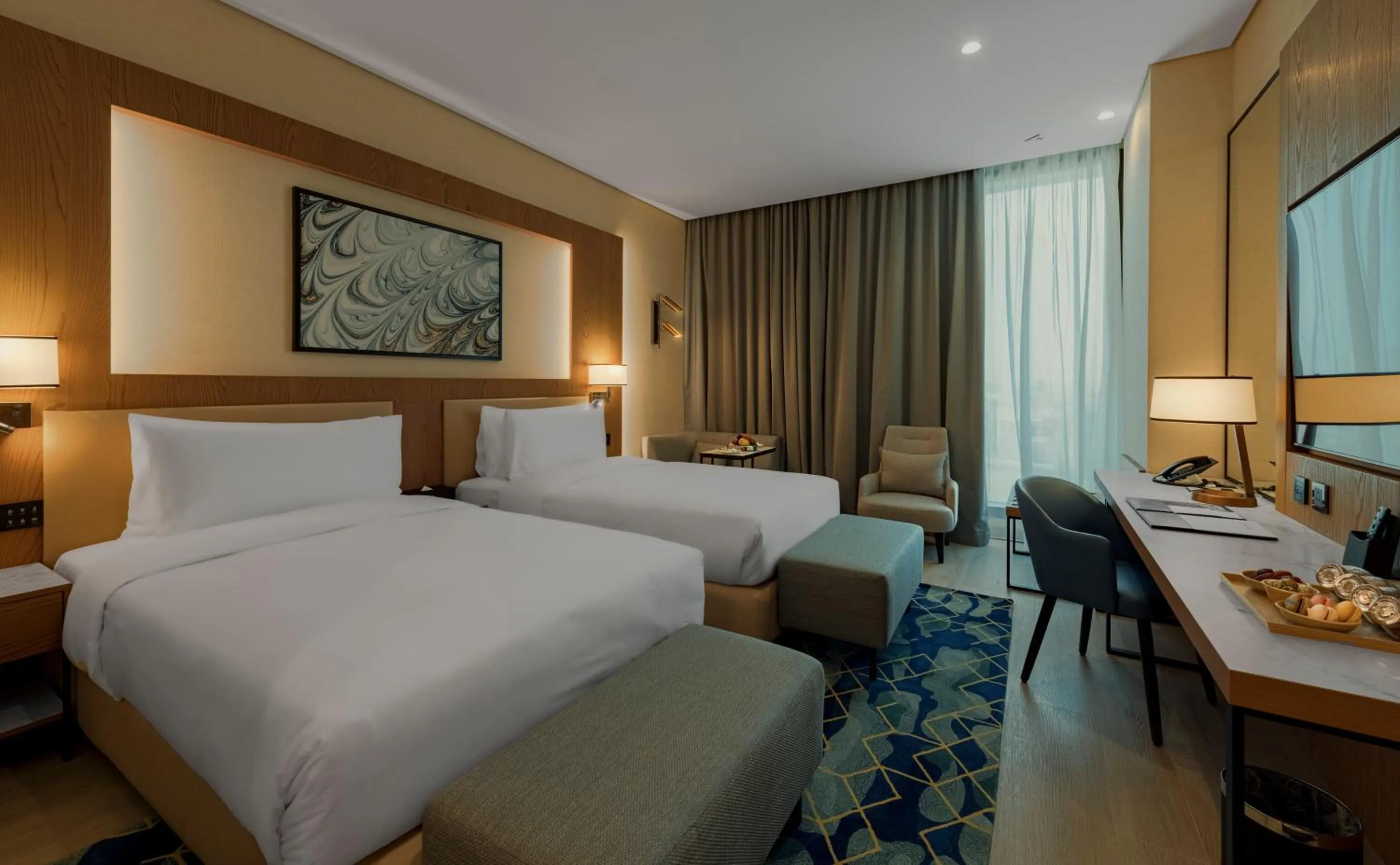 Bed in Millennium Al Masar