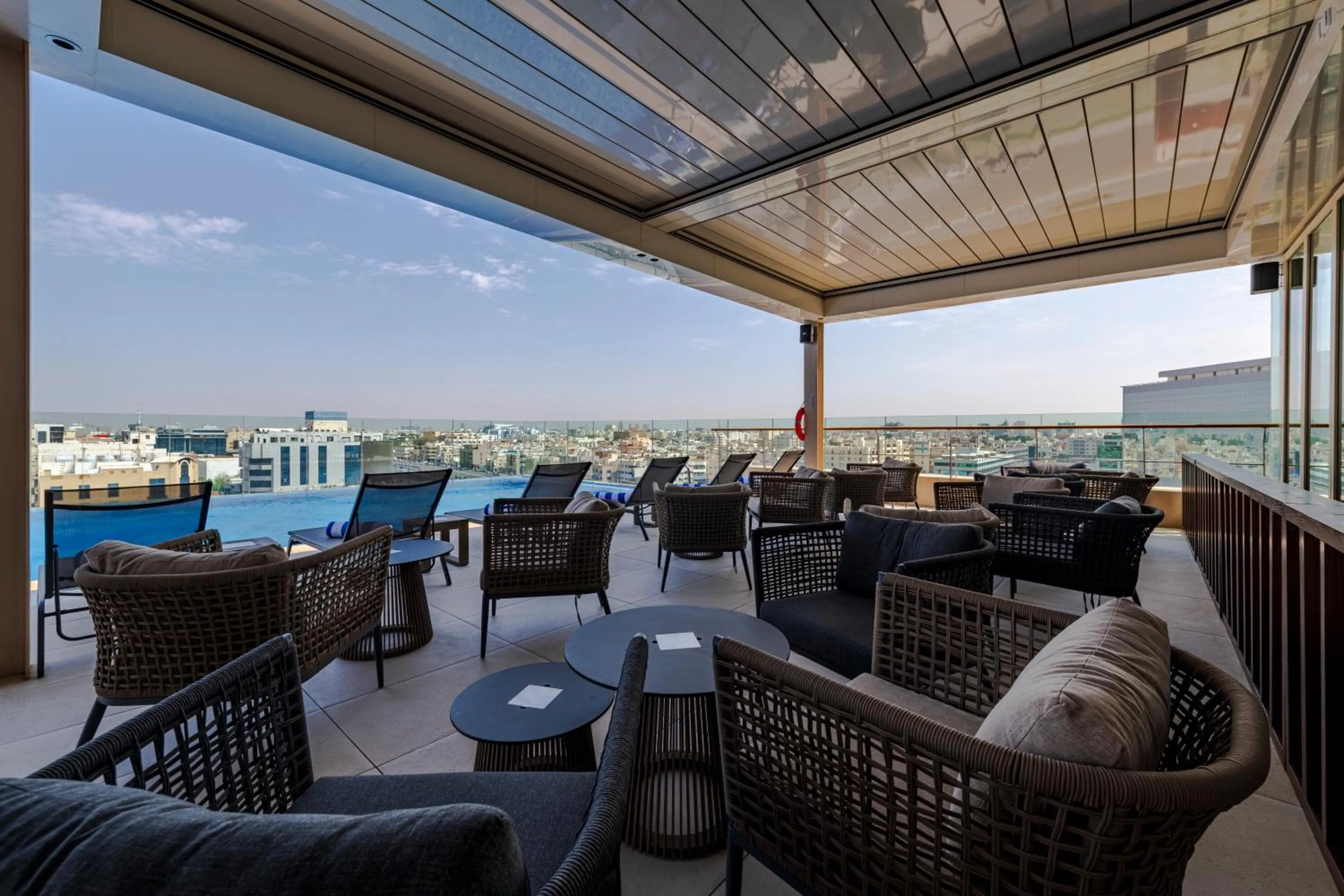 Seating area in Millennium Al Masar