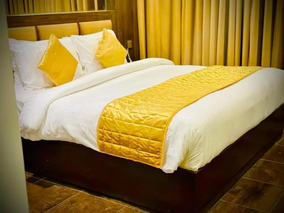Bed in Bling International Hotel Multan