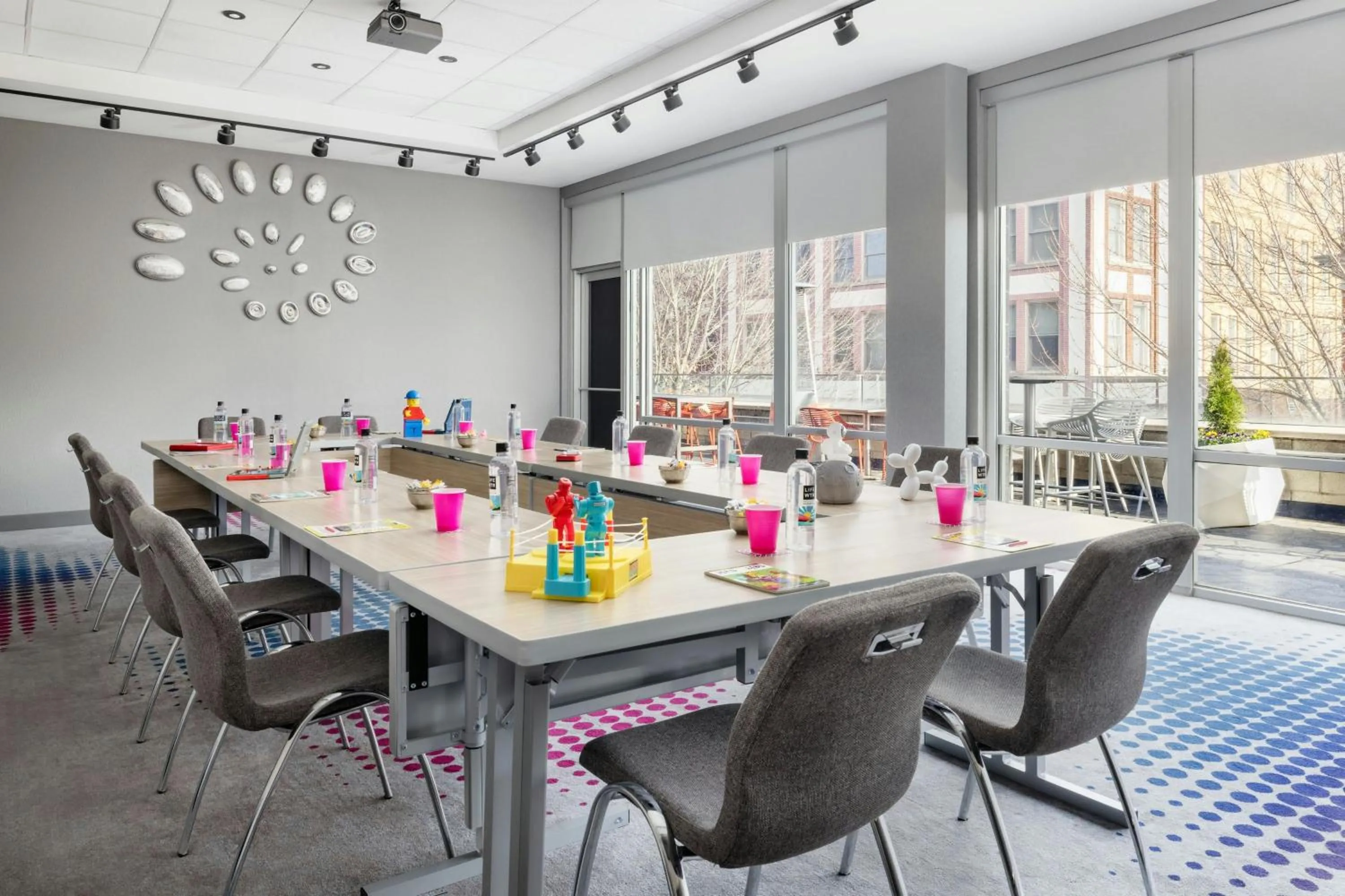 Meeting/conference room in Moxy Asheville