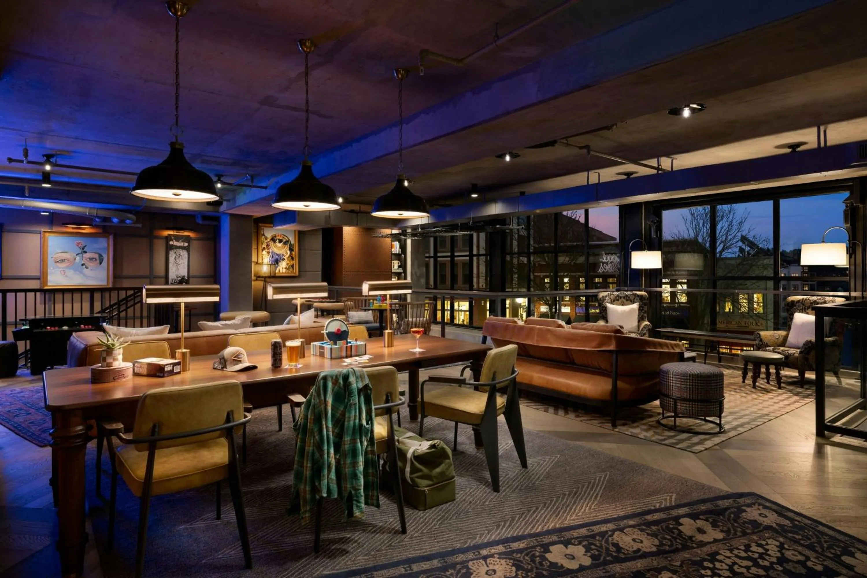 Lobby or reception in Moxy Asheville