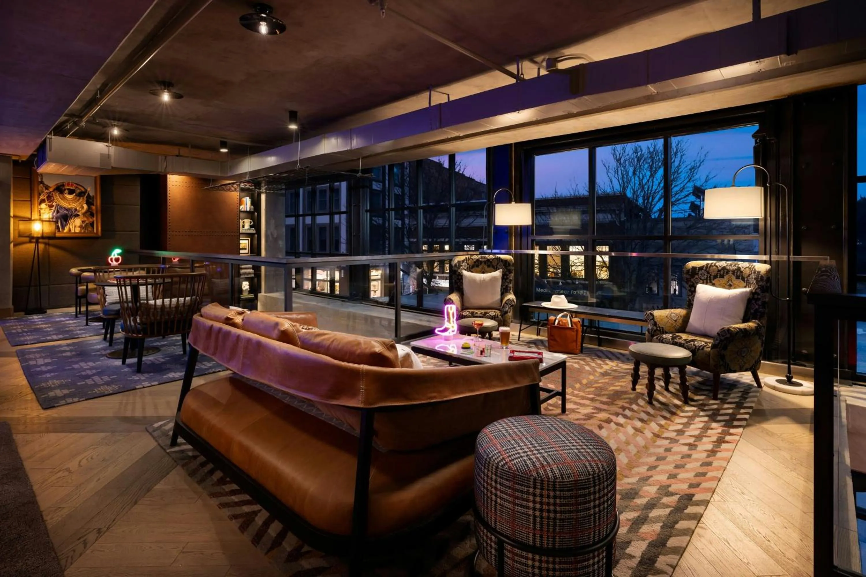 Lobby or reception in Moxy Asheville