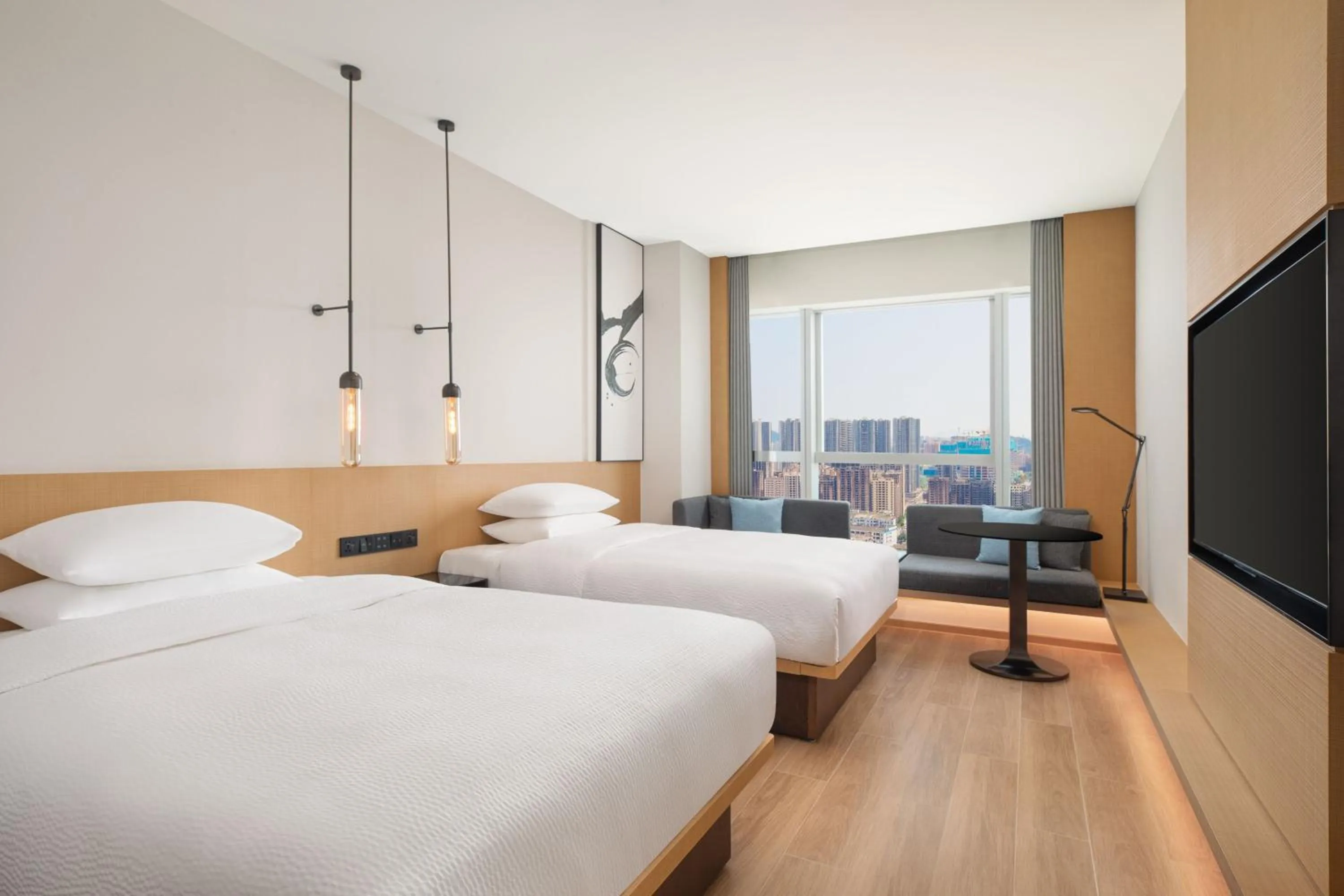 Photo of the whole room, Bed in Fairfield by Marriott Shenzhen Bao'an