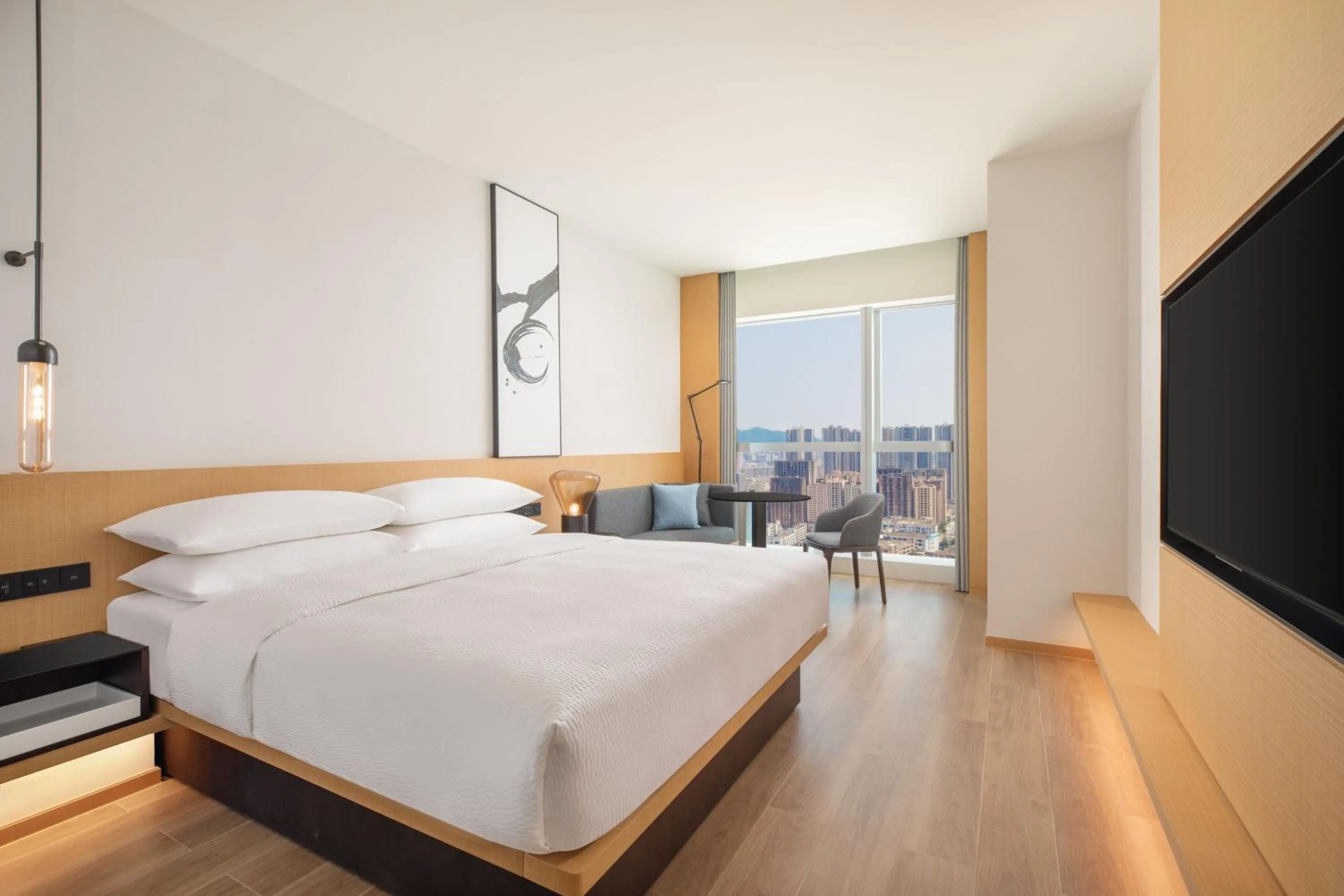 Photo of the whole room, Bed in Fairfield by Marriott Shenzhen Bao'an