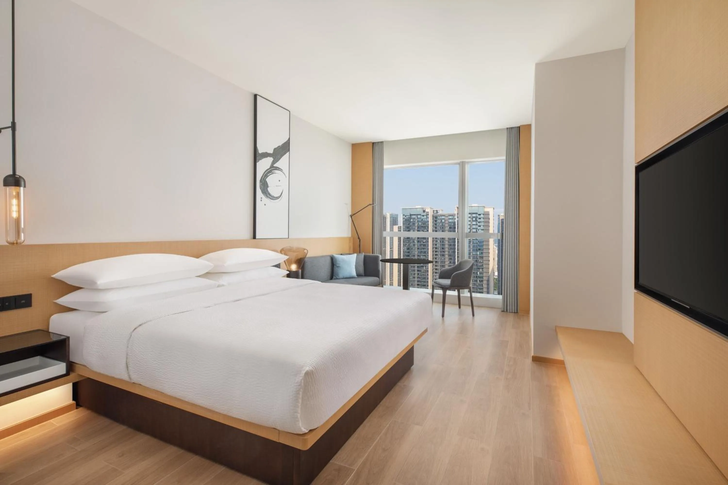 Photo of the whole room, Bed in Fairfield by Marriott Shenzhen Bao'an