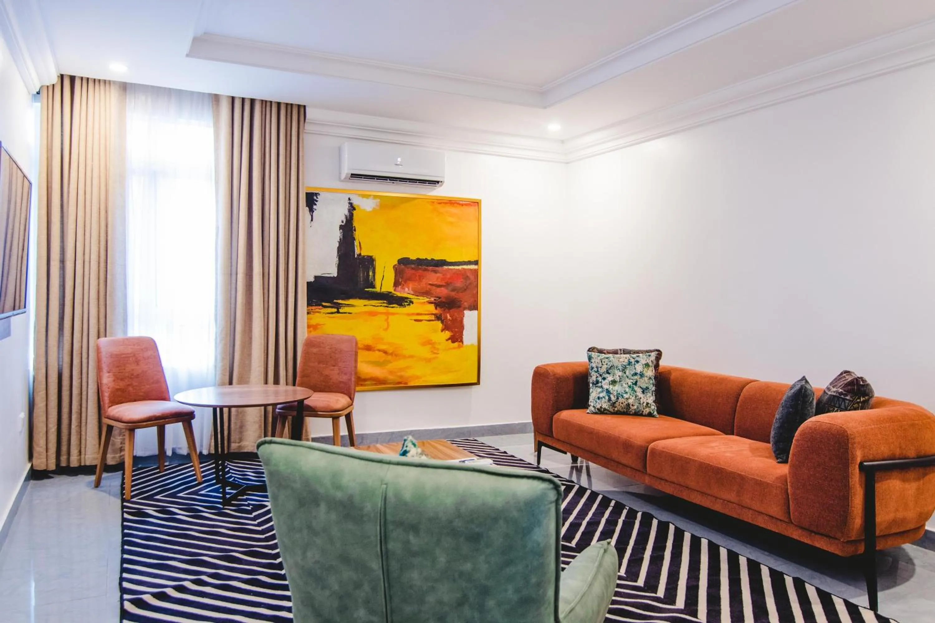 Living room in BON Hotel Imperial