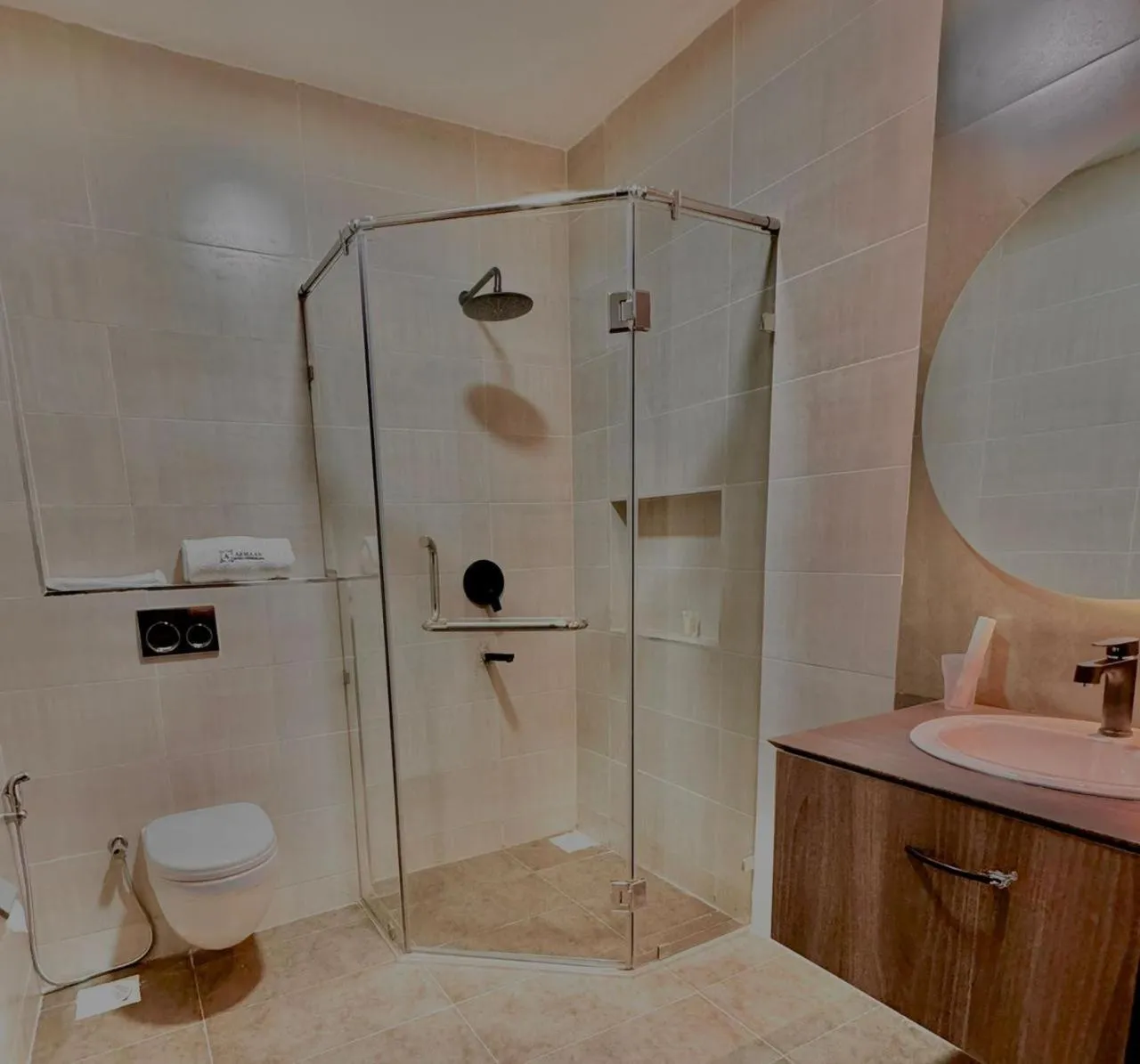 Shower in The Ivory Hotel