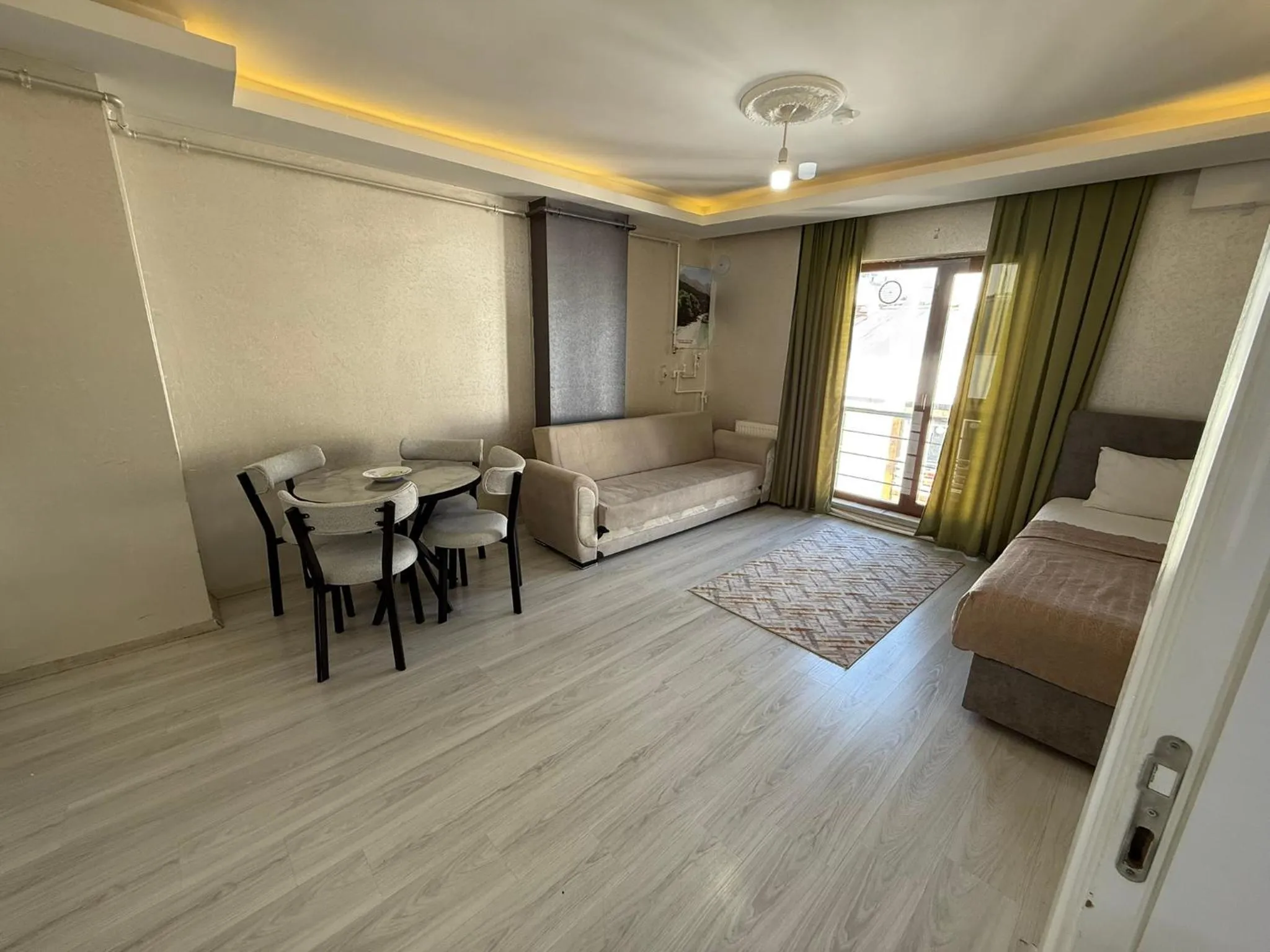 Bed in Espinaz Apart Otel