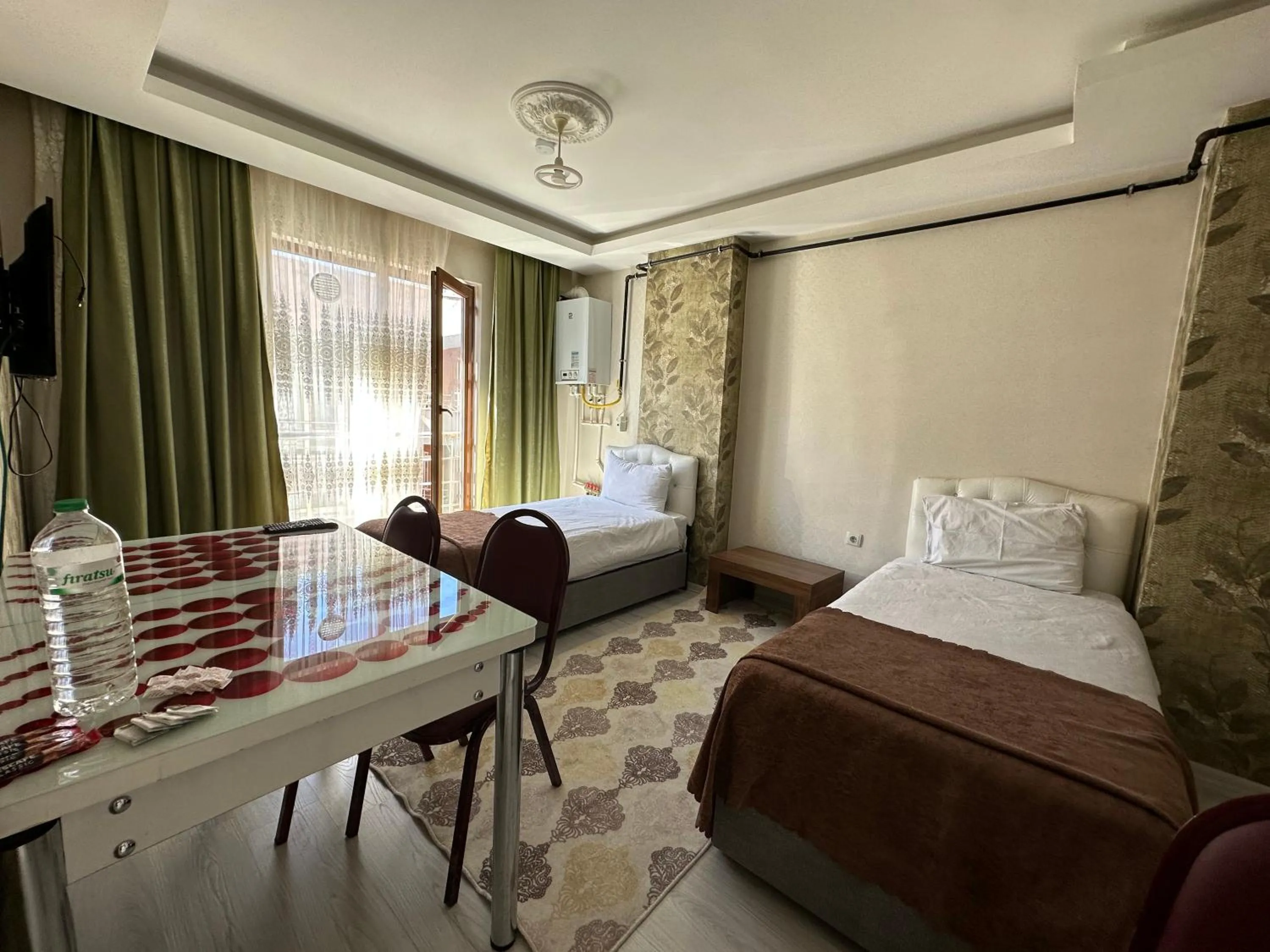 Bed in Espinaz Apart Otel