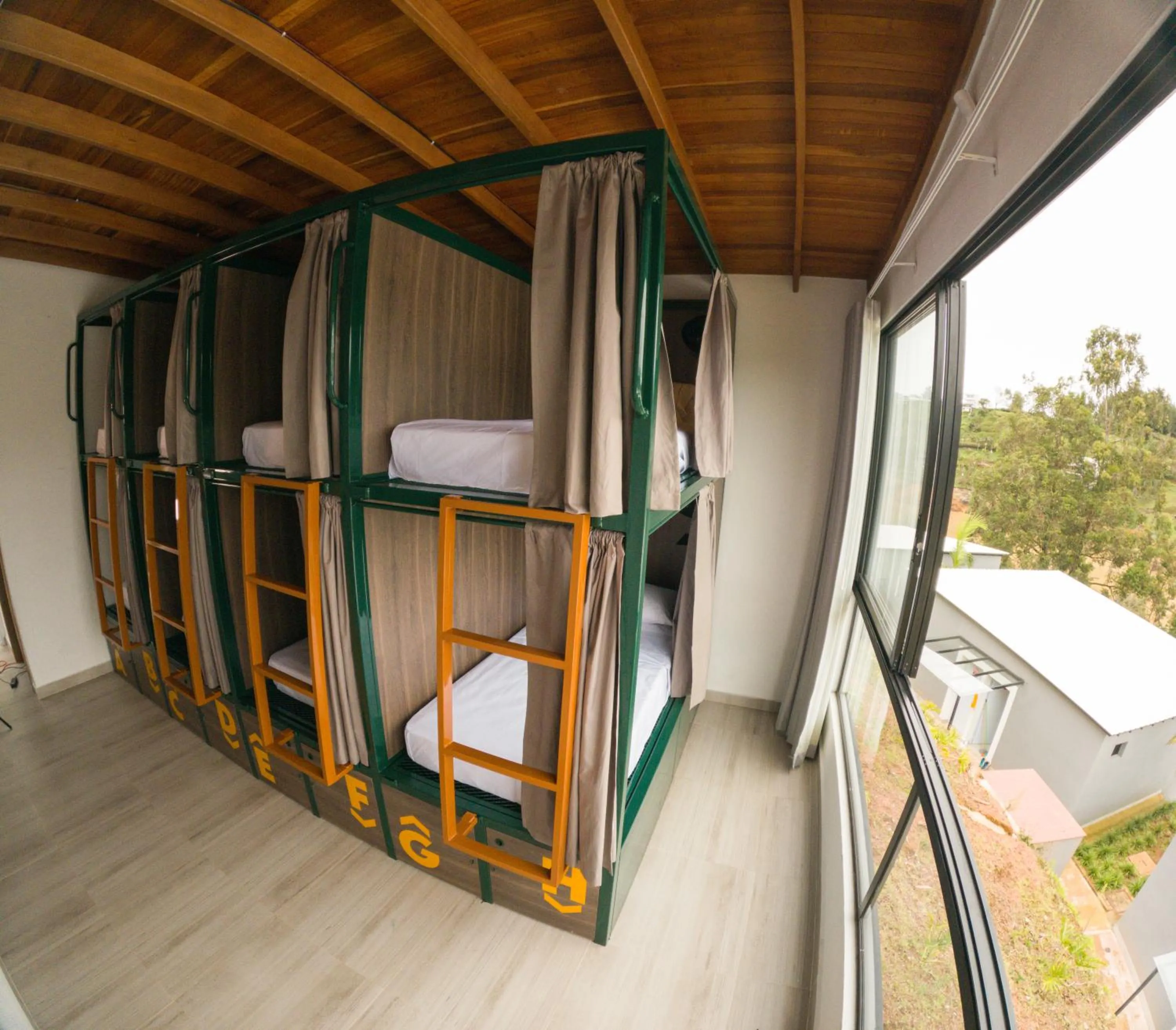 Bed in Viajero Guatapé Hostel & Lake Club