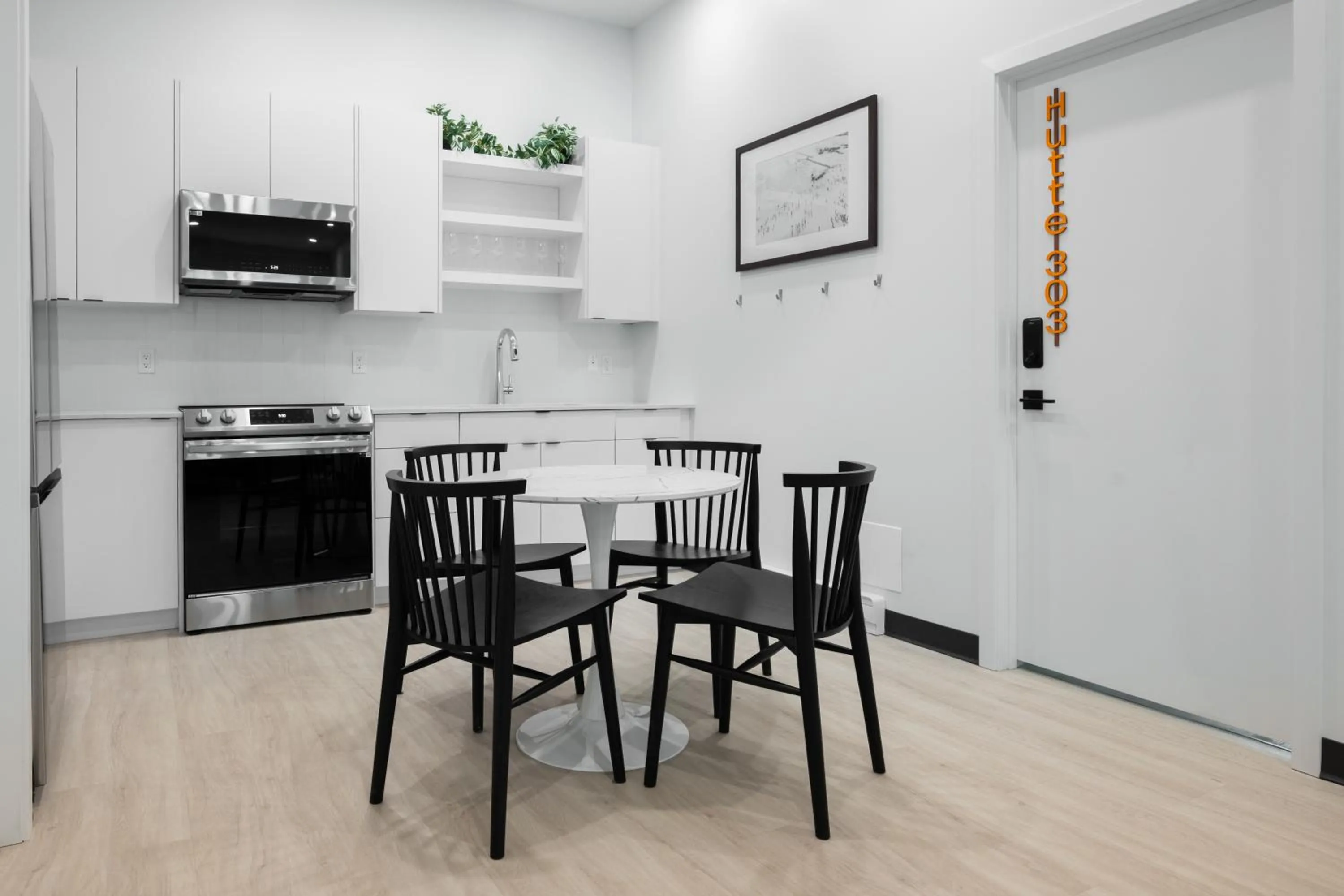 kitchen in VRGE Revelstoke