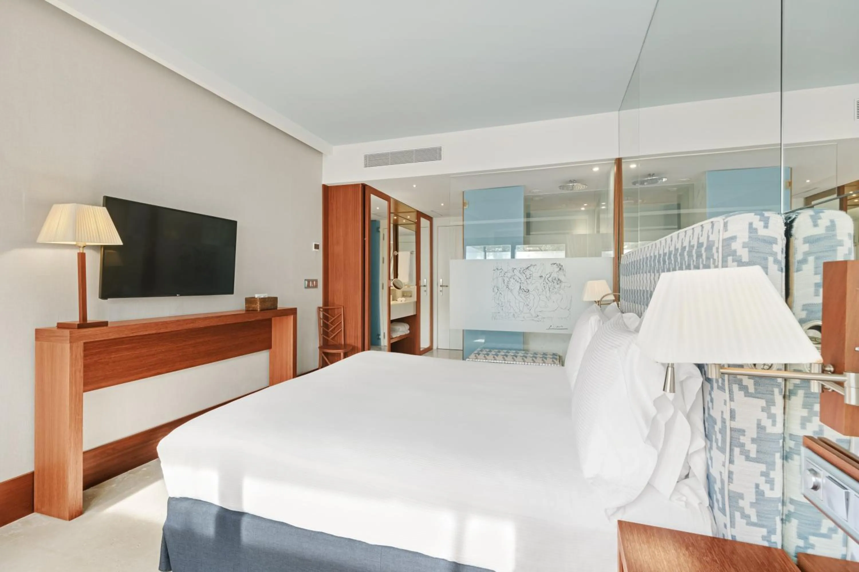 Bed in Gecko Hotel & Beach Club