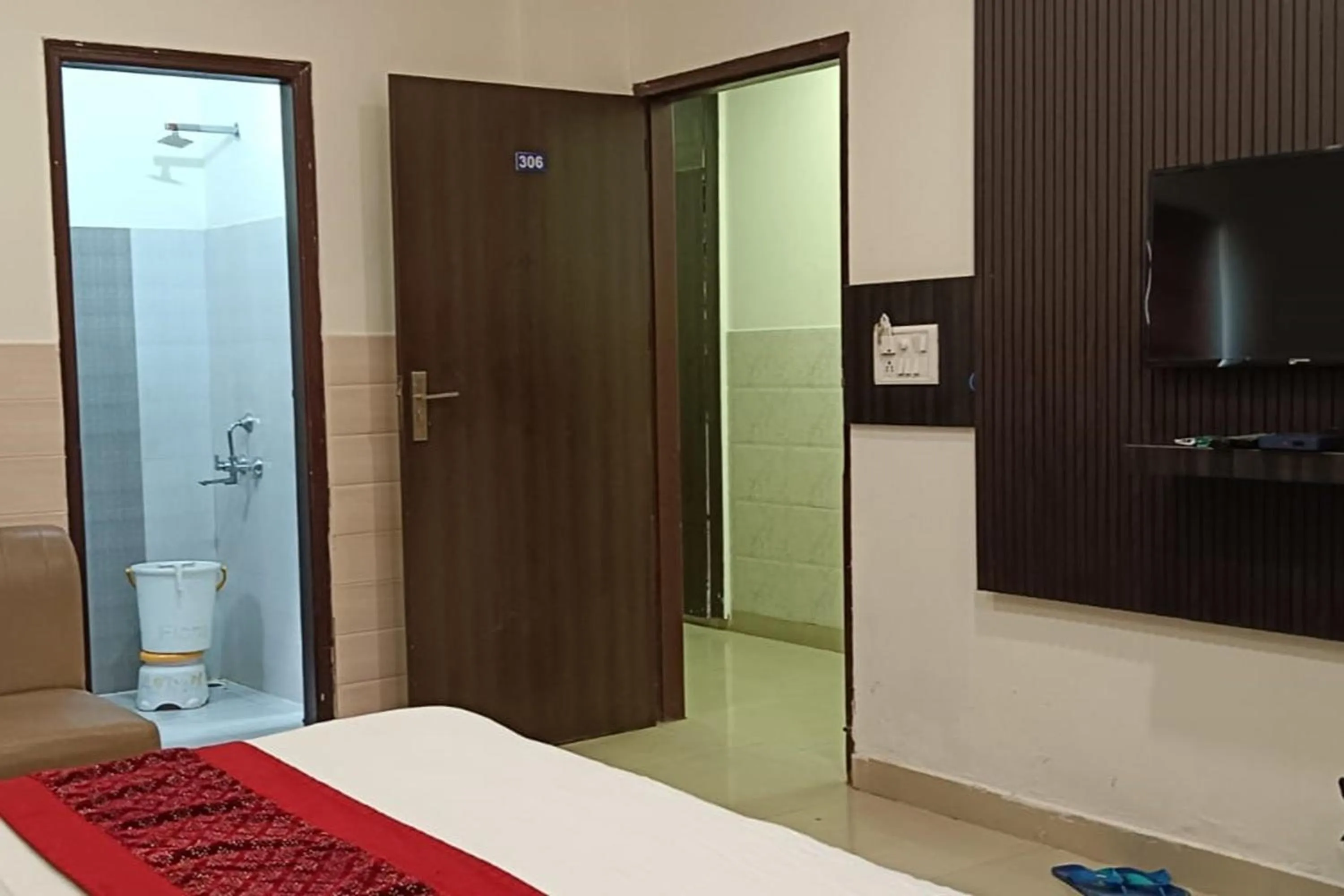 Bed in Hotel Shree Kanta