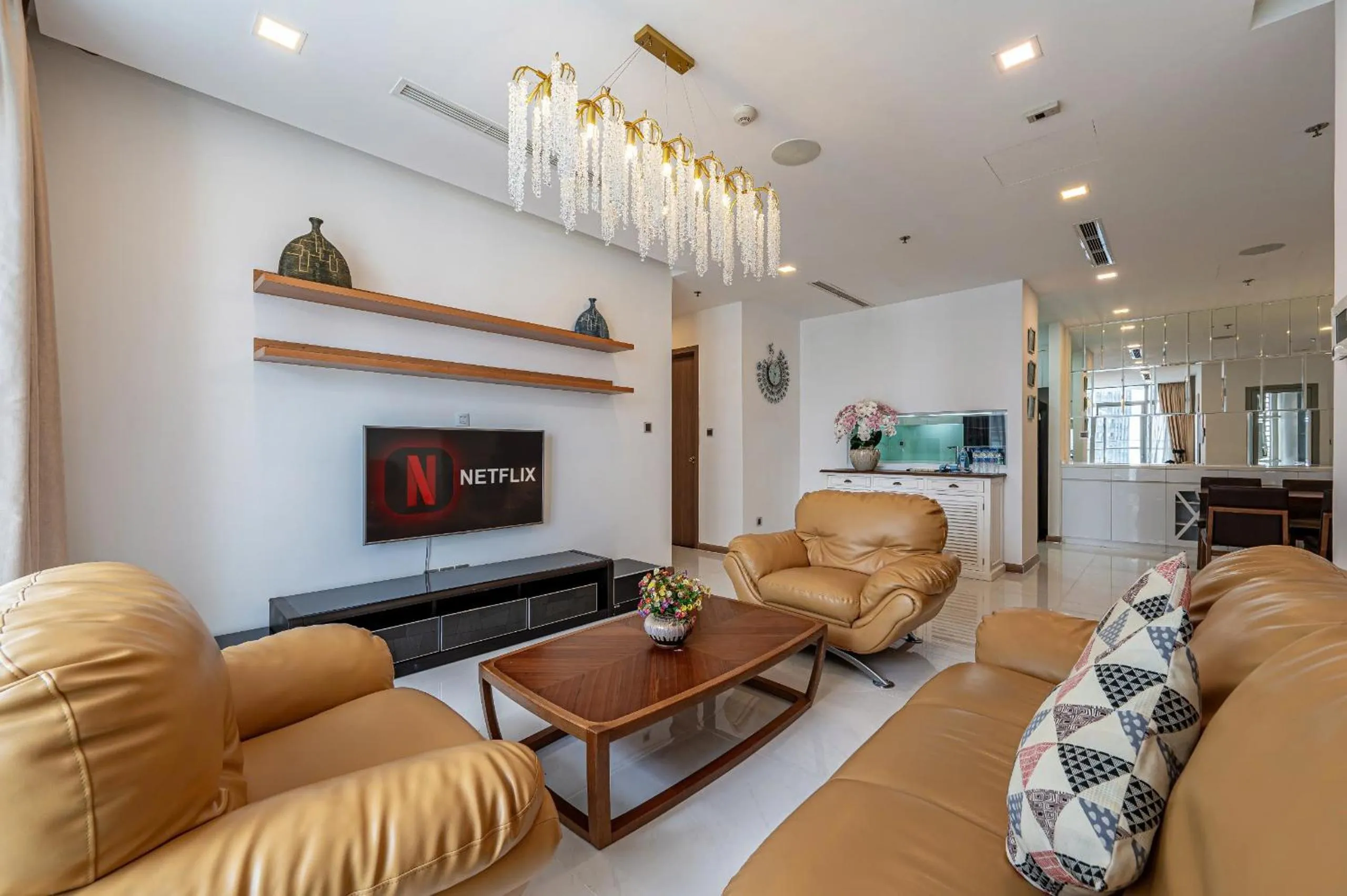 TV and multimedia in Urban Zen Saigon - Vinhomes Landmark 81