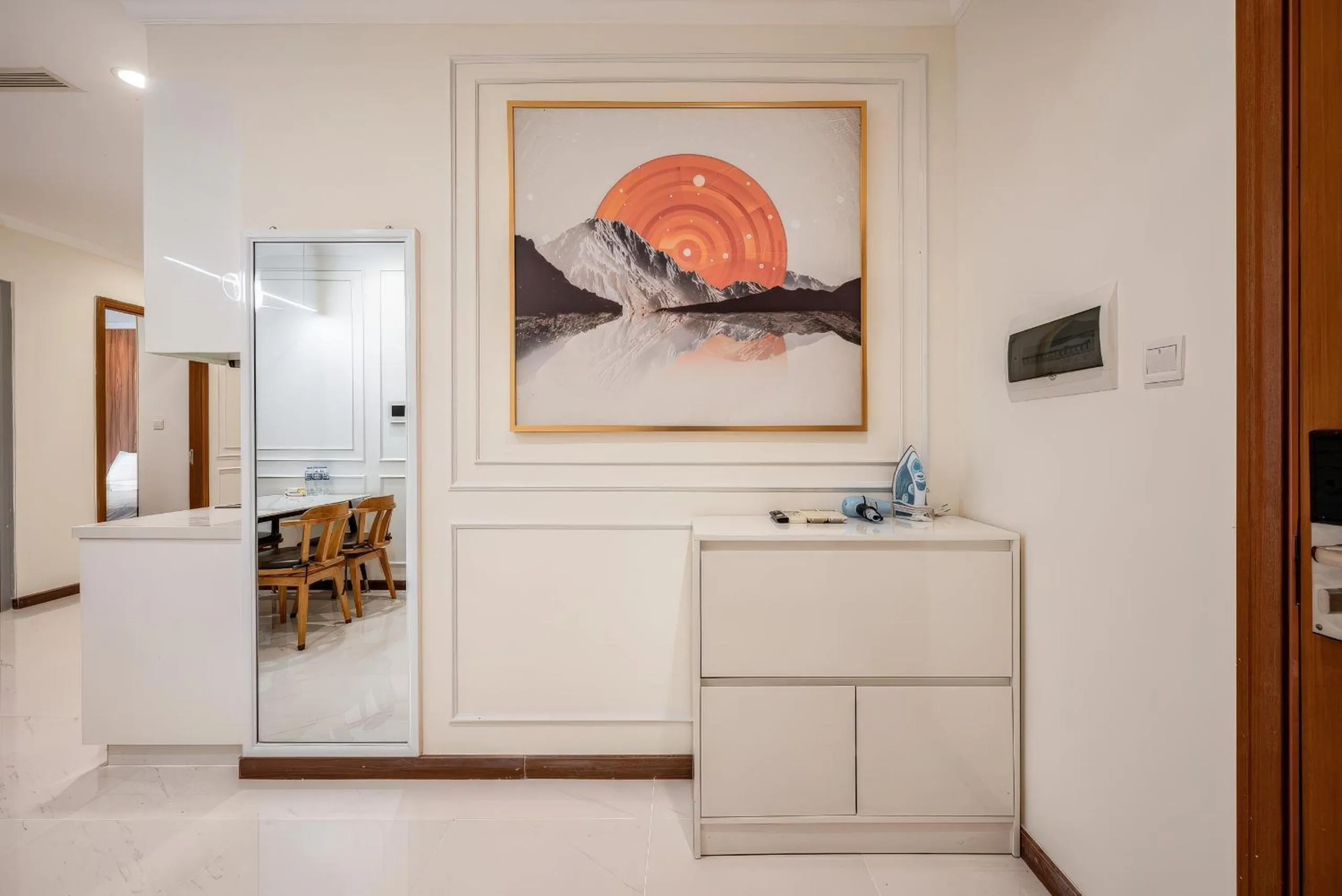 Kitchen or kitchenette in Urban Zen Saigon - Vinhomes Landmark 81