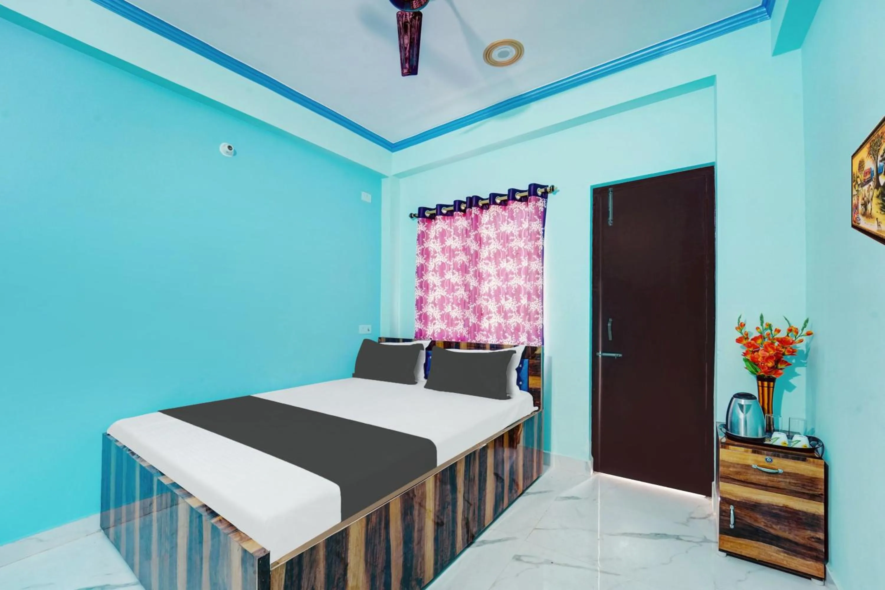 Bedroom, Bed in Hotel O R K Marriage Hall and Guest House