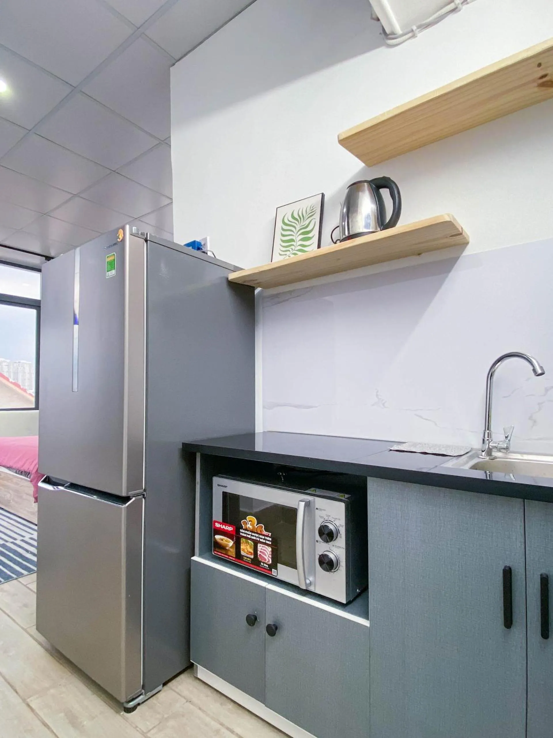 Coffee/tea facilities in Zeus Living - Cozy Apartment in Thao Dien