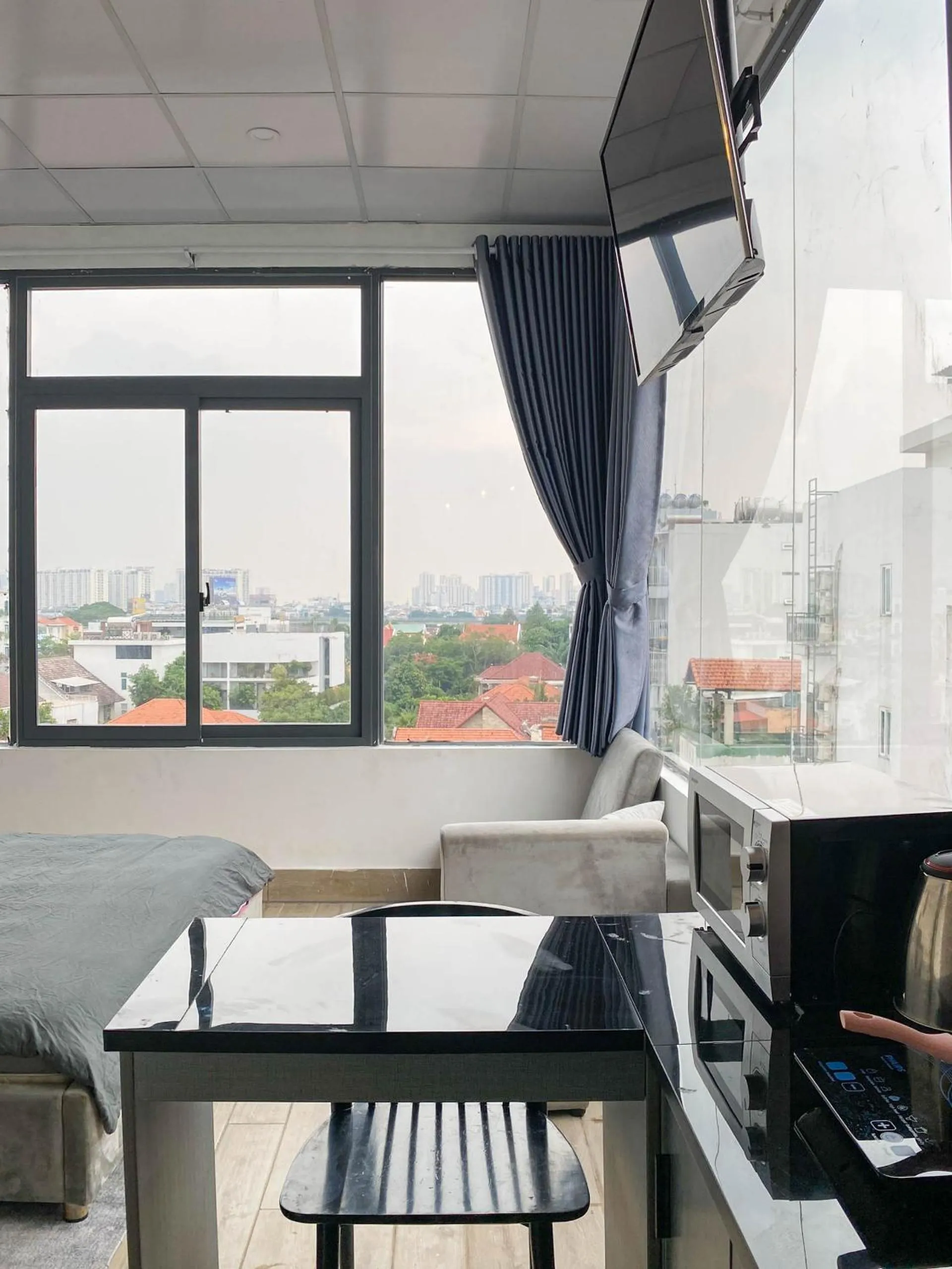 Kitchen or kitchenette in Zeus Living - Cozy Apartment in Thao Dien