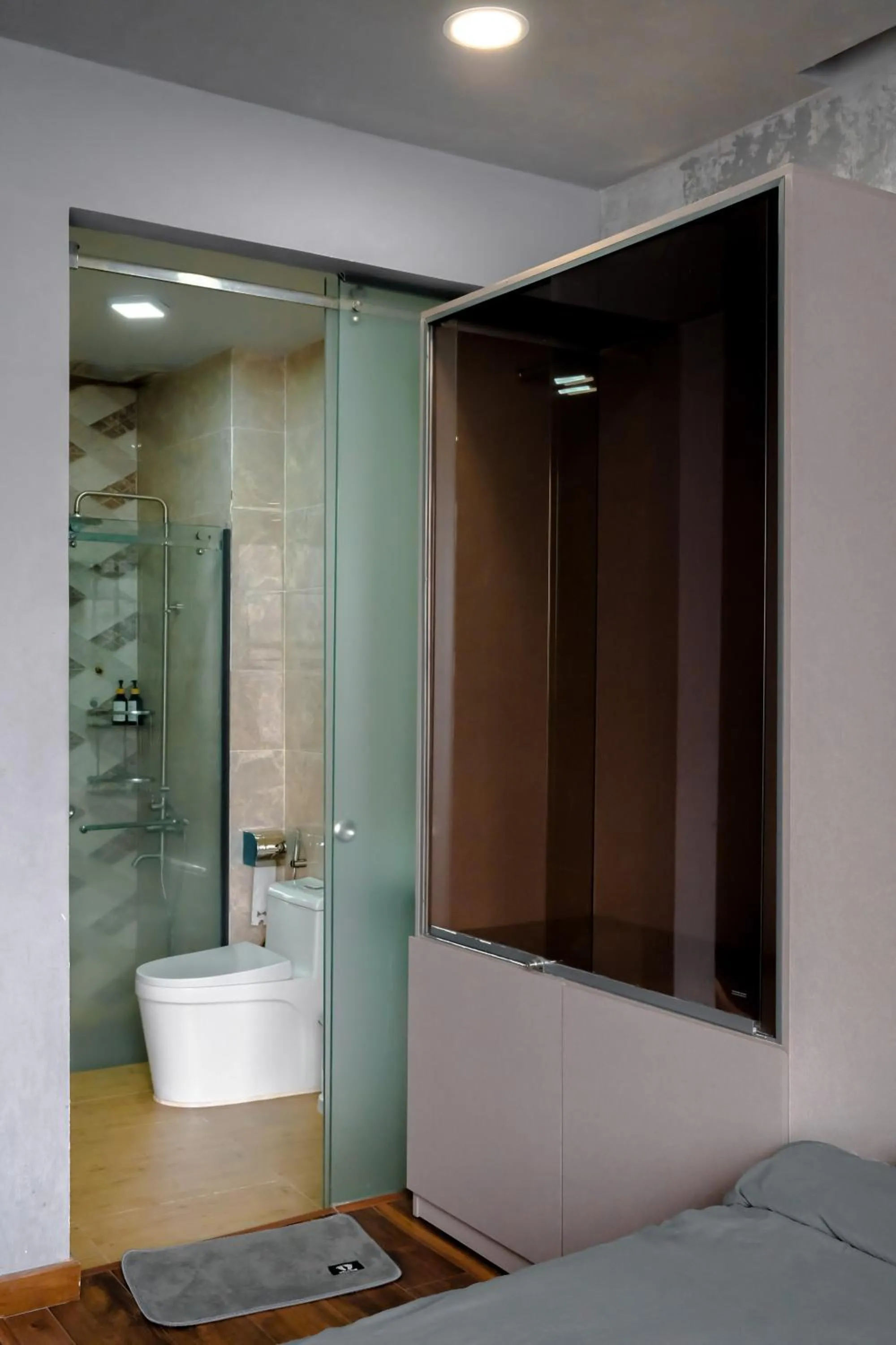 Shower in Zeus Living - Cozy Apartment in Thao Dien