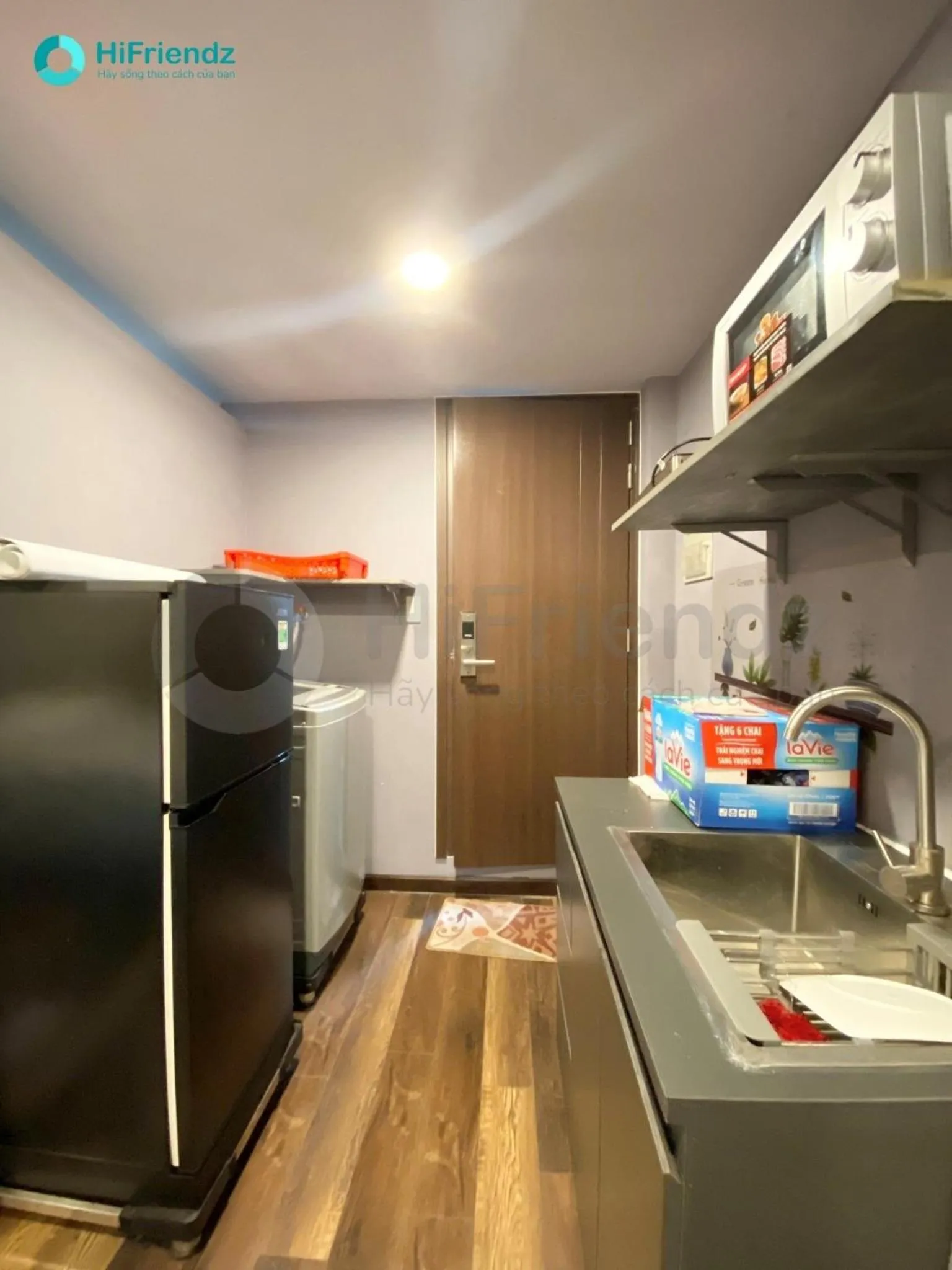 Kitchen or kitchenette in Zeus Living - Cozy Apartment in Thao Dien