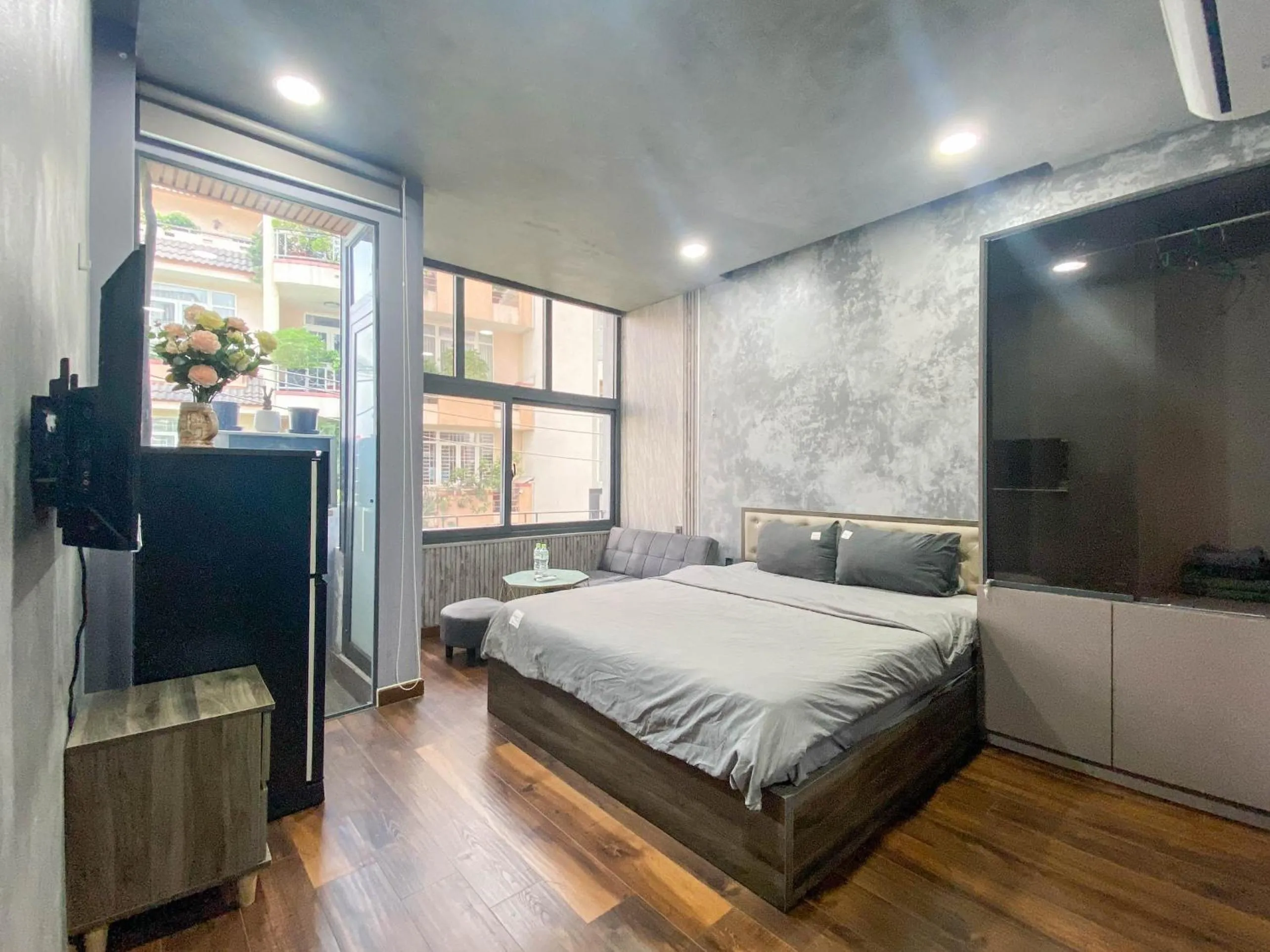 Bed in Zeus Living - Cozy Apartment in Thao Dien