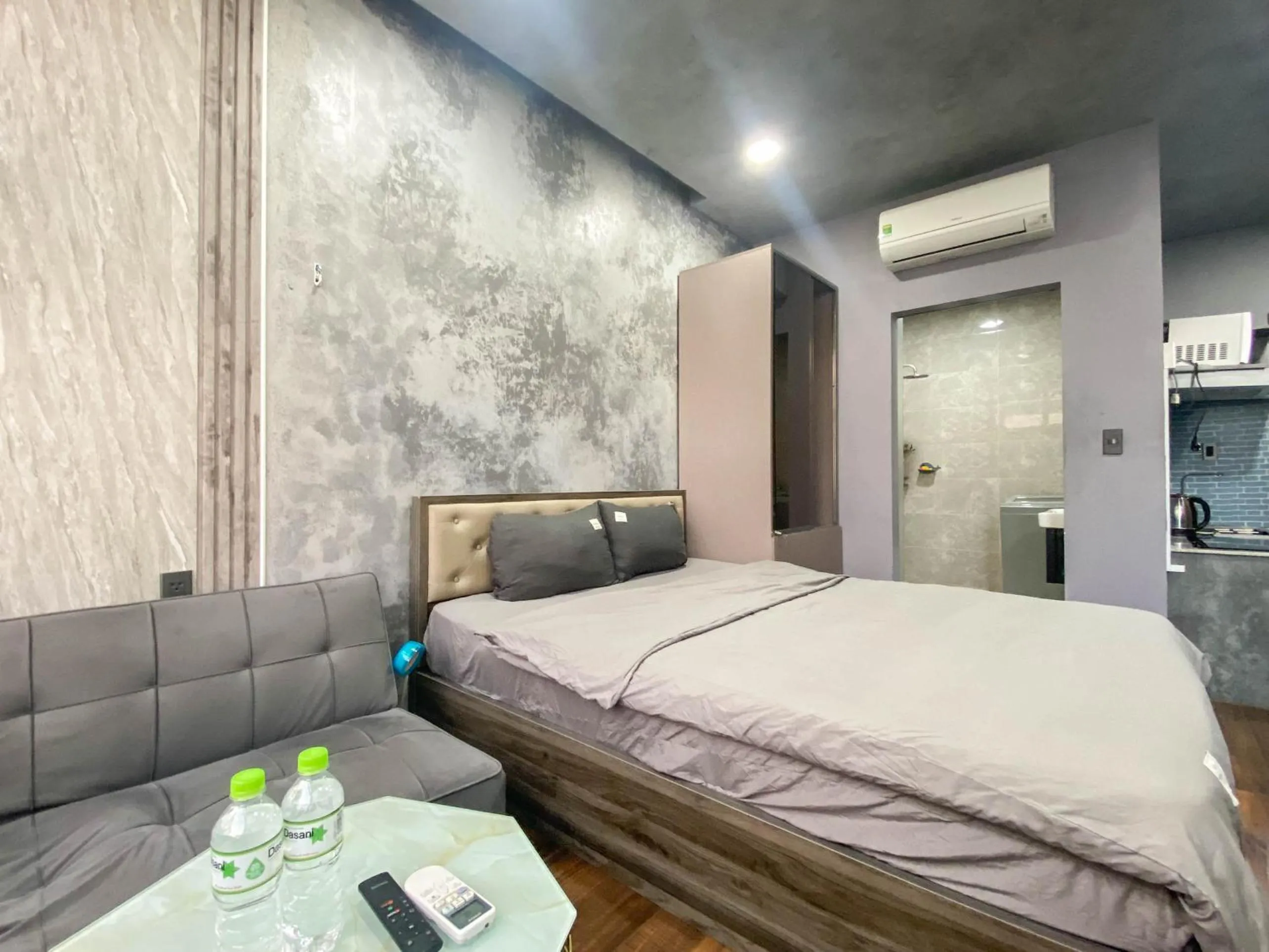 Bed in Zeus Living - Cozy Apartment in Thao Dien