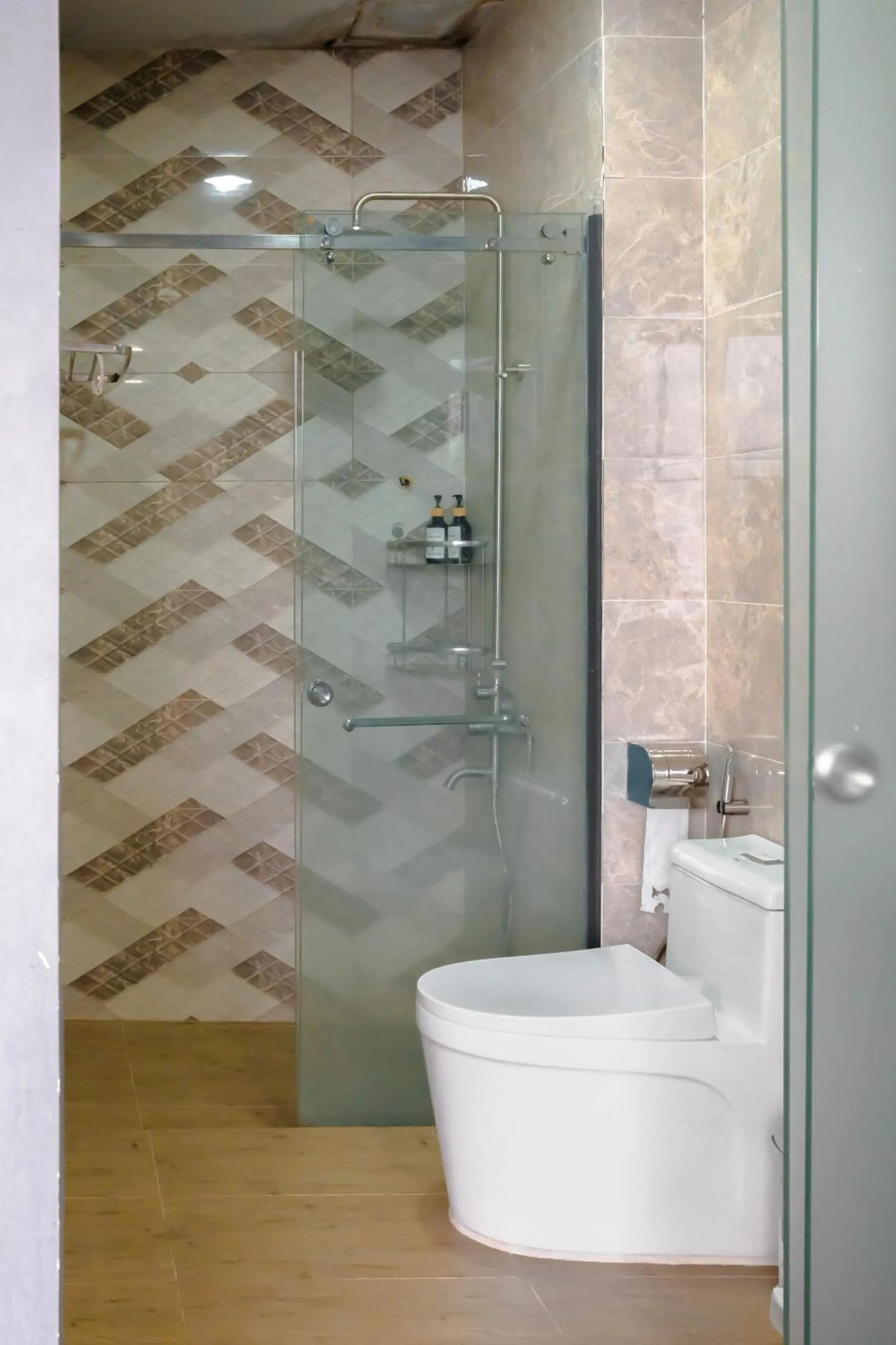 Shower in Zeus Living - Cozy Apartment in Thao Dien