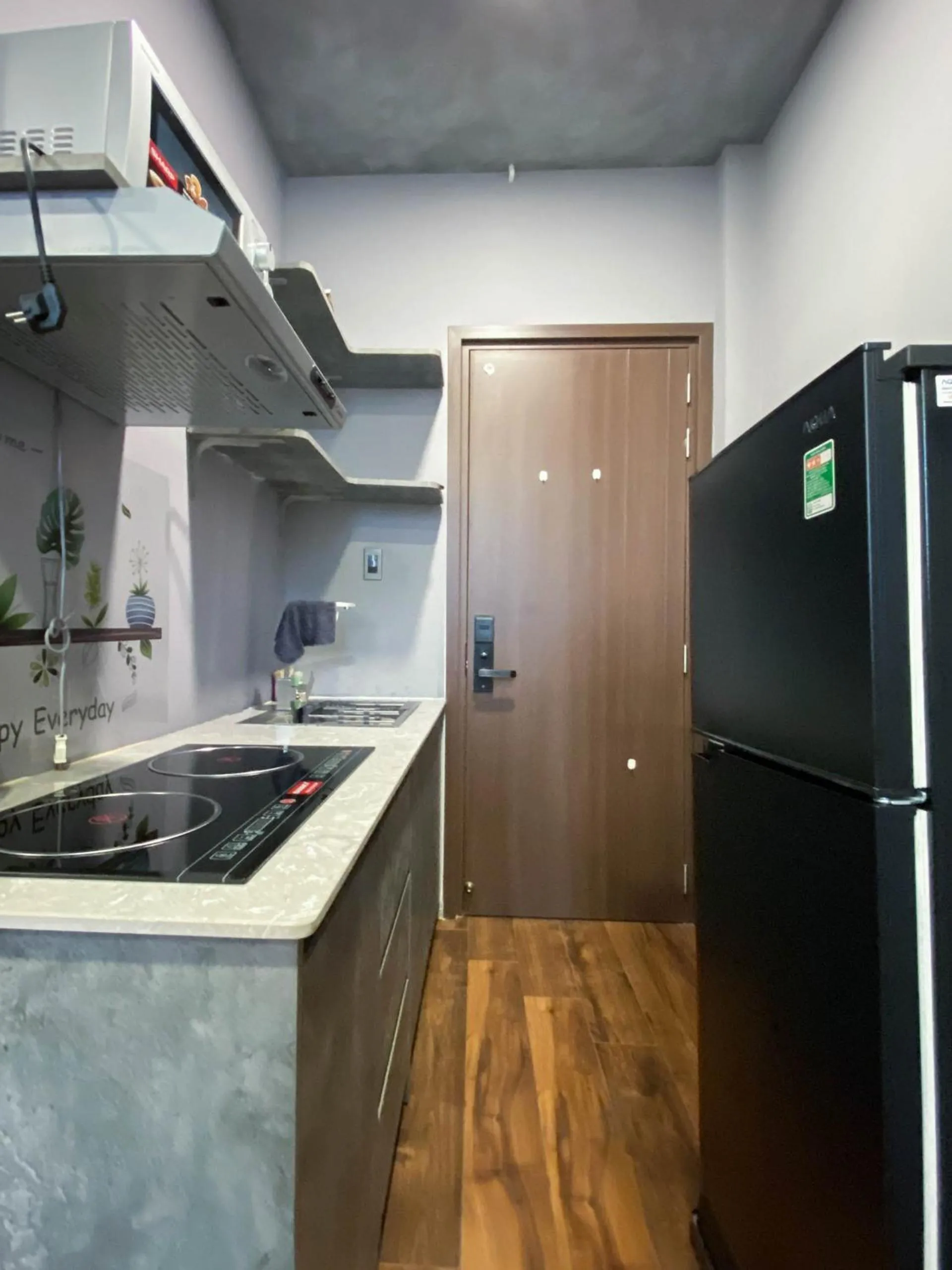 Kitchen or kitchenette in Zeus Living - Cozy Apartment in Thao Dien