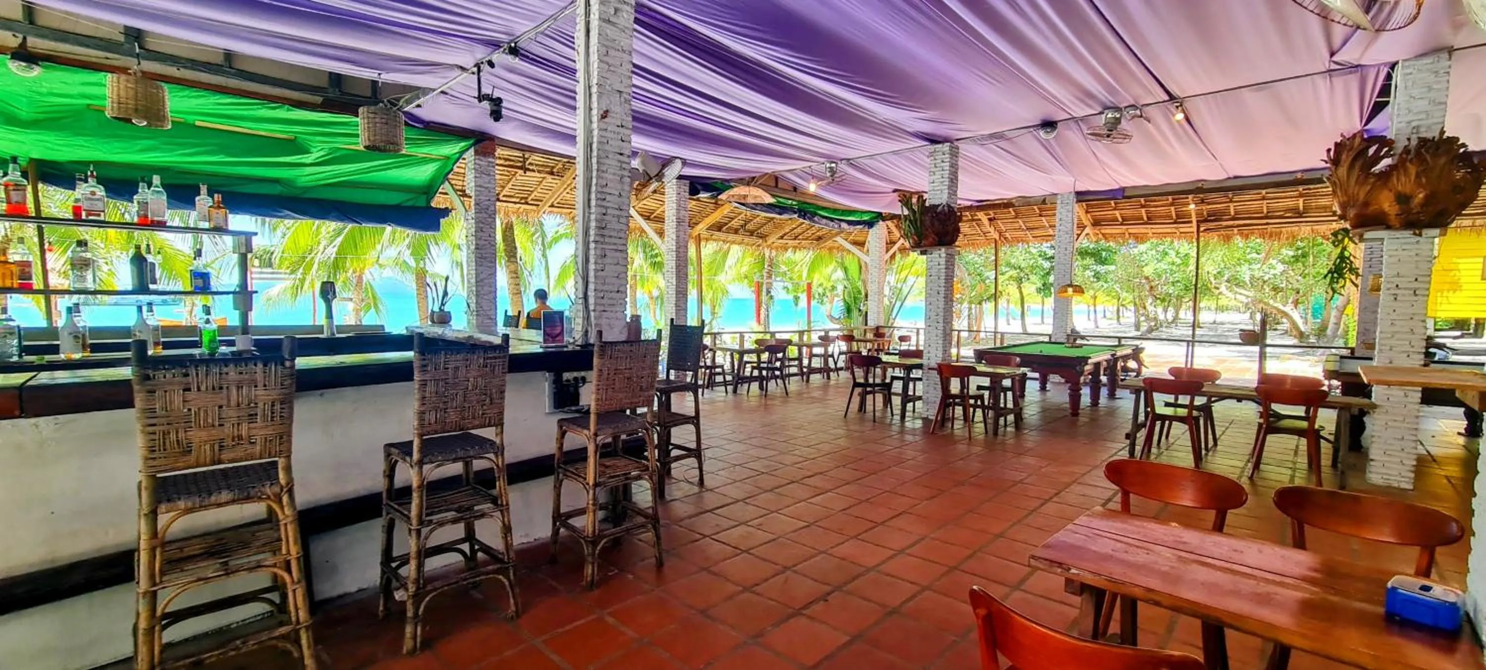 Restaurant/places to eat in Koh Rong Beach Hostel and Bungalows