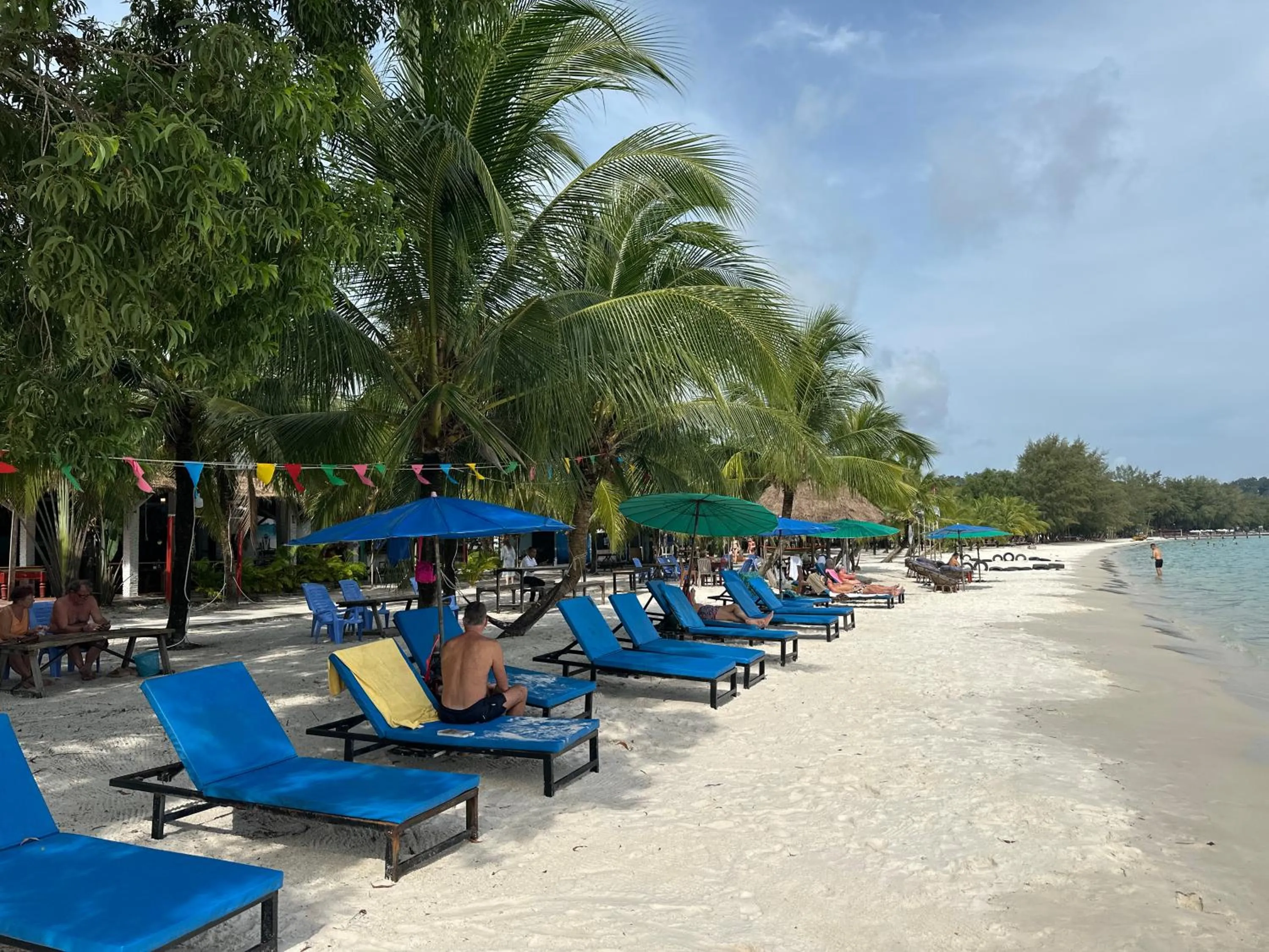 Beach in Koh Rong Beach Hostel and Bungalows
