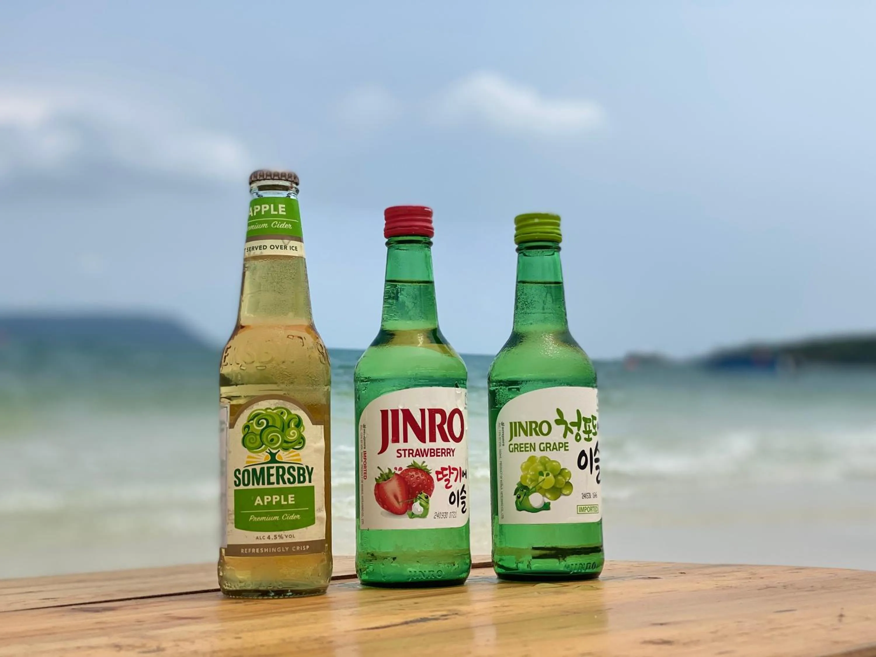 Drinks in Koh Rong Beach Hostel and Bungalows