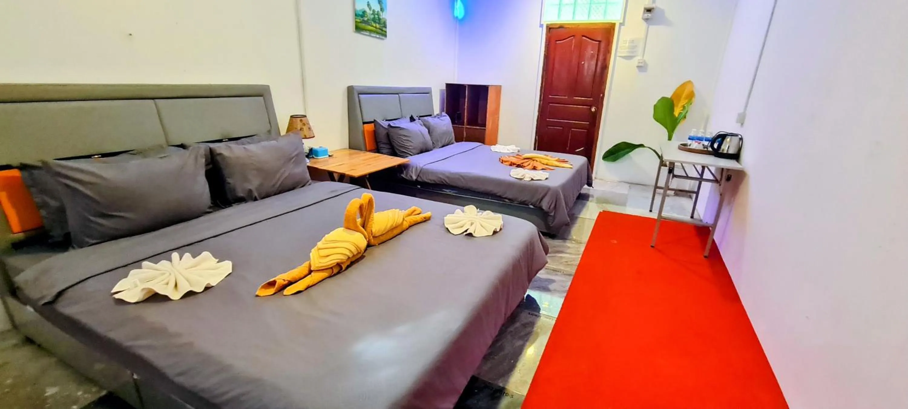 Photo of the whole room, Bed in Koh Rong Beach Hostel and Bungalows