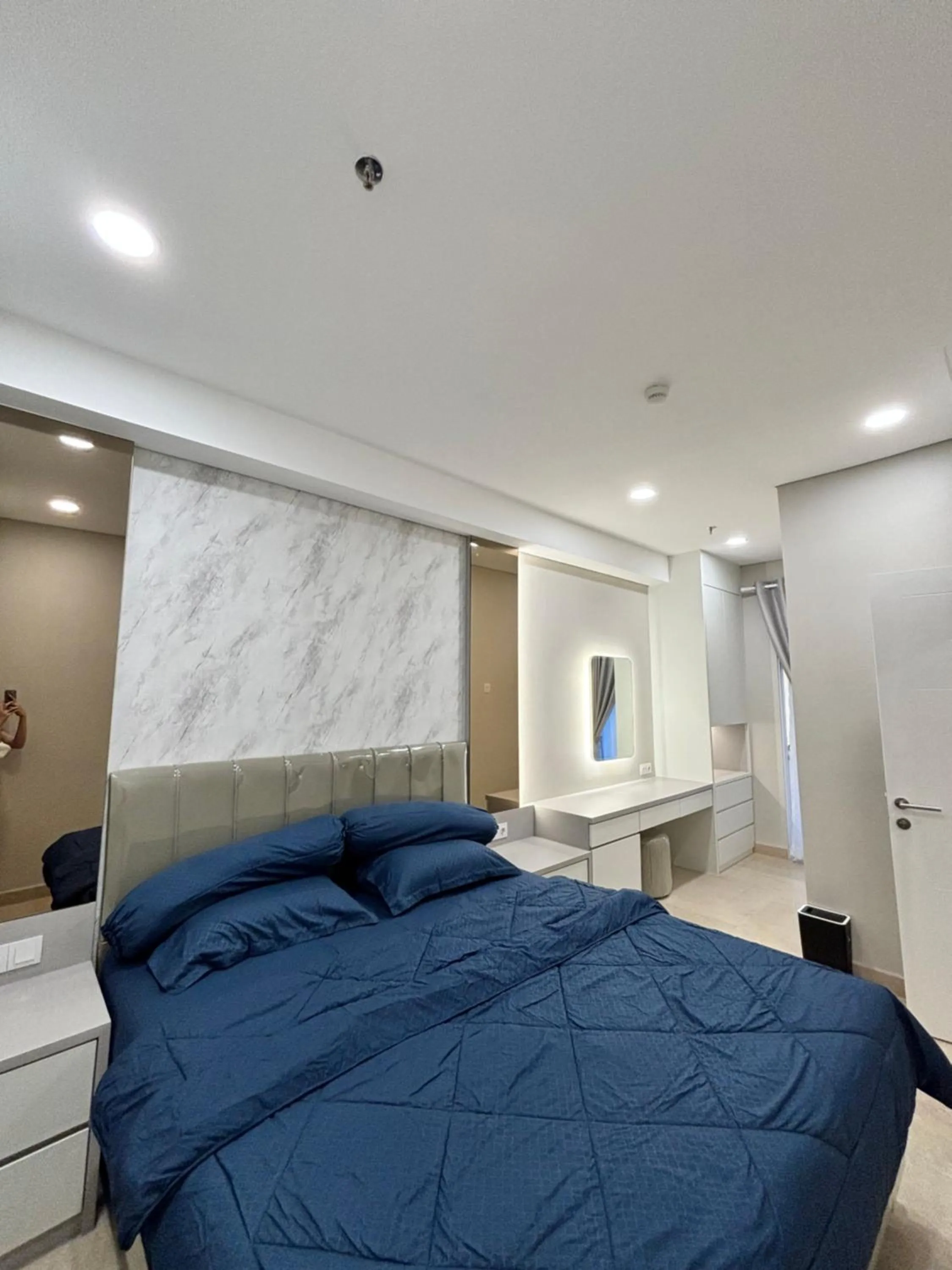 Bed in Apartment Podomoro Medan