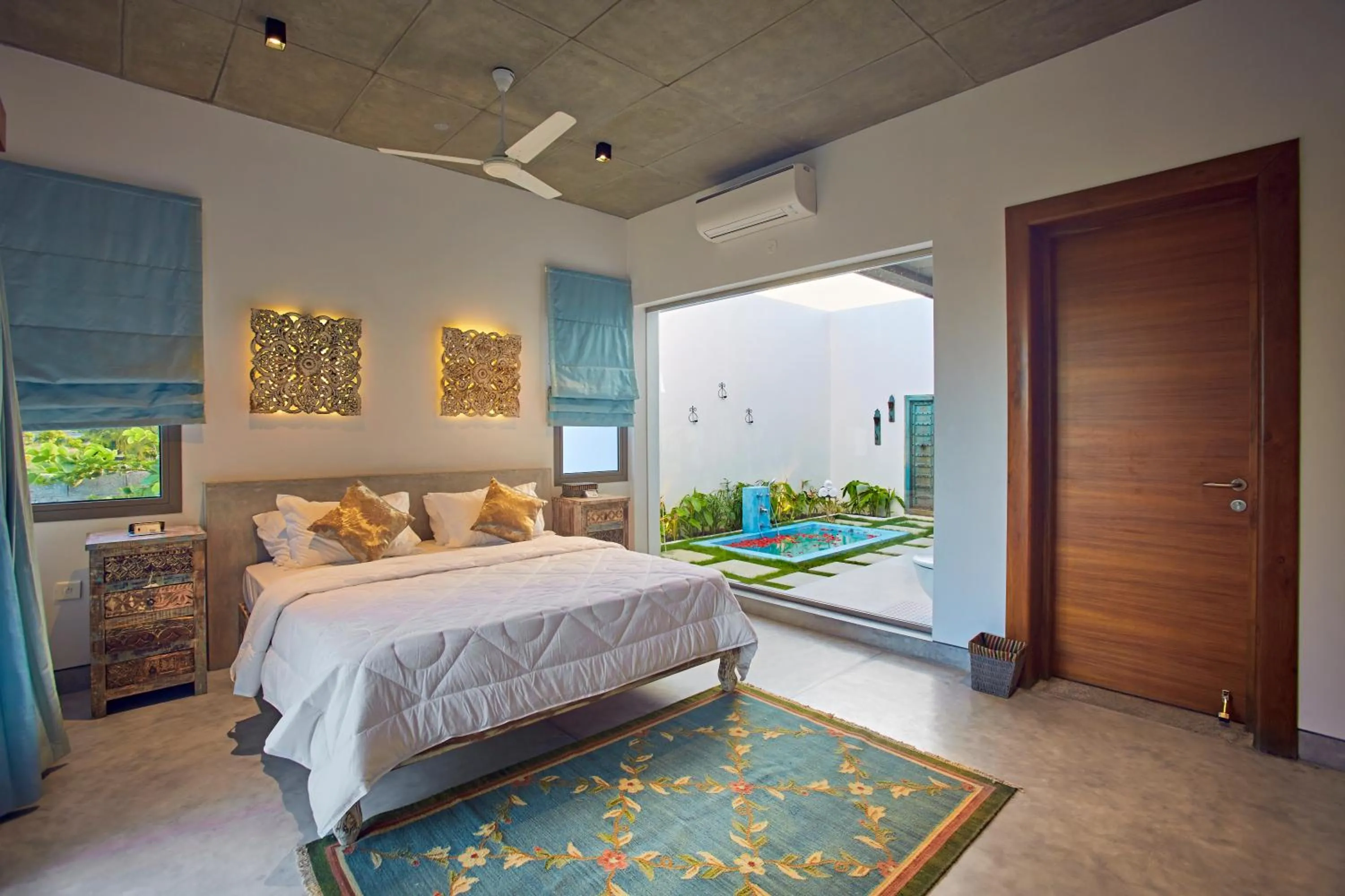 Bedroom, Bed in Manna Villa