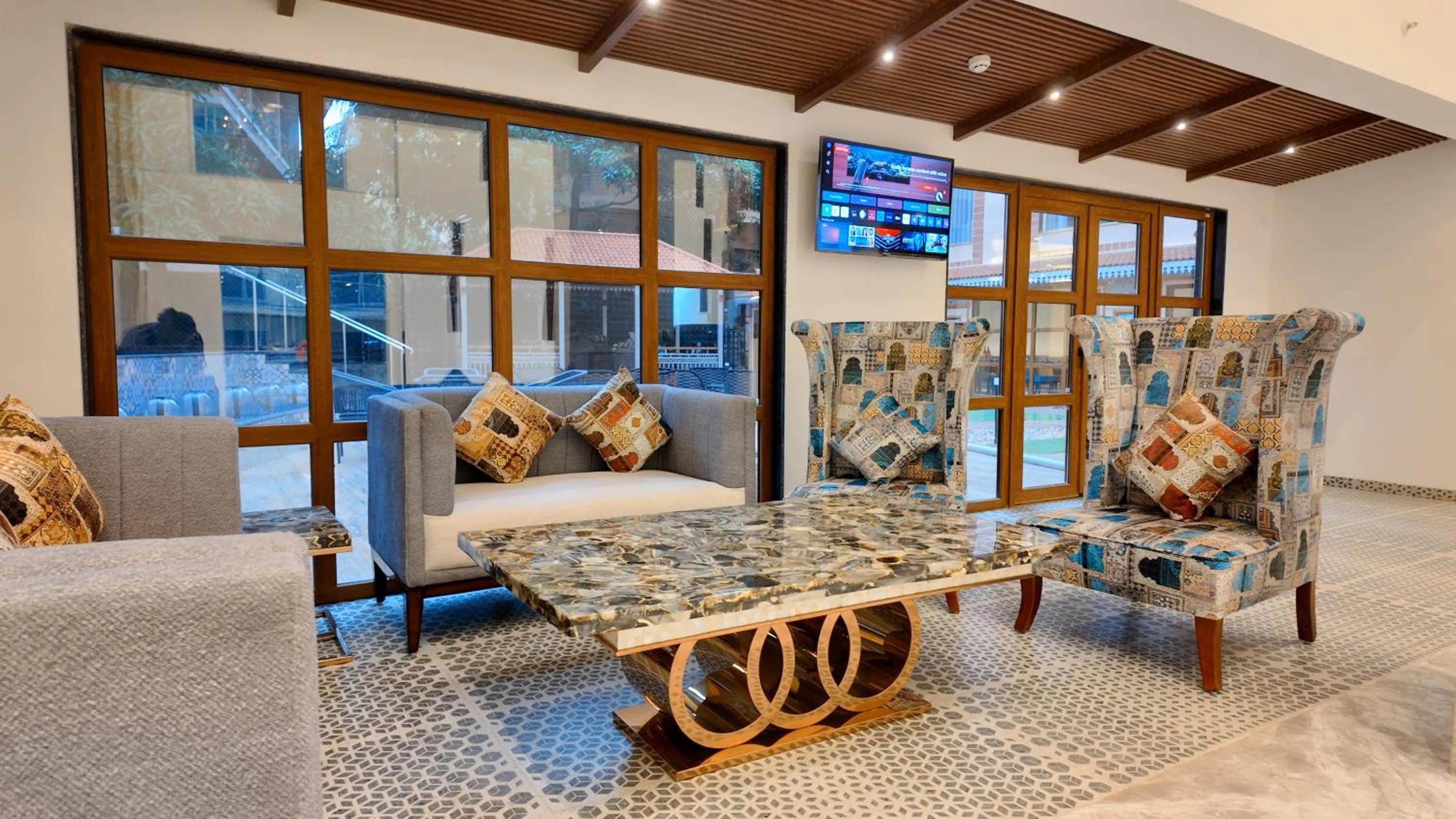 Seating area in Fortune Select Candolim, Goa - Member ITC Hotels' Group