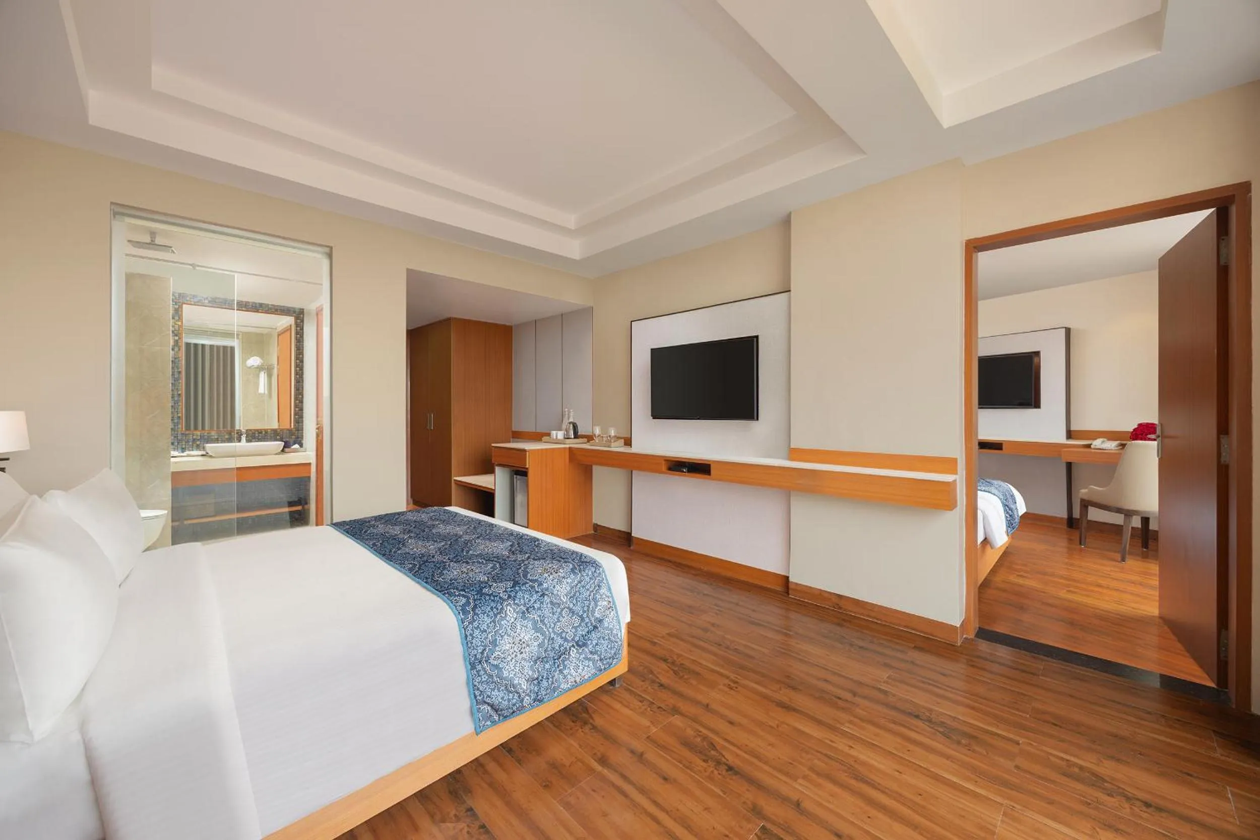 Bedroom, Bed in Fortune Select Candolim, Goa - Member ITC Hotels' Group