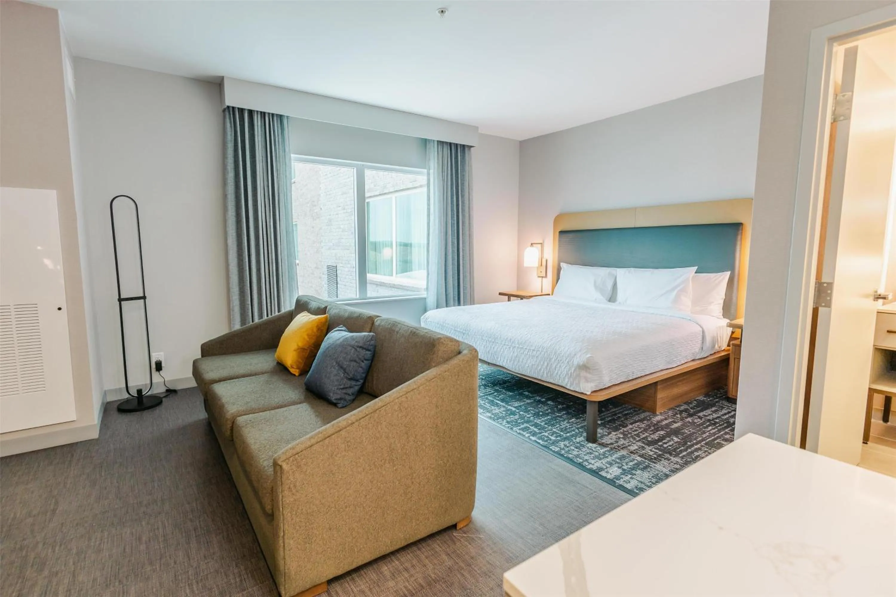 Bed in Homewood Suites By Hilton Buford Mall Of Ga