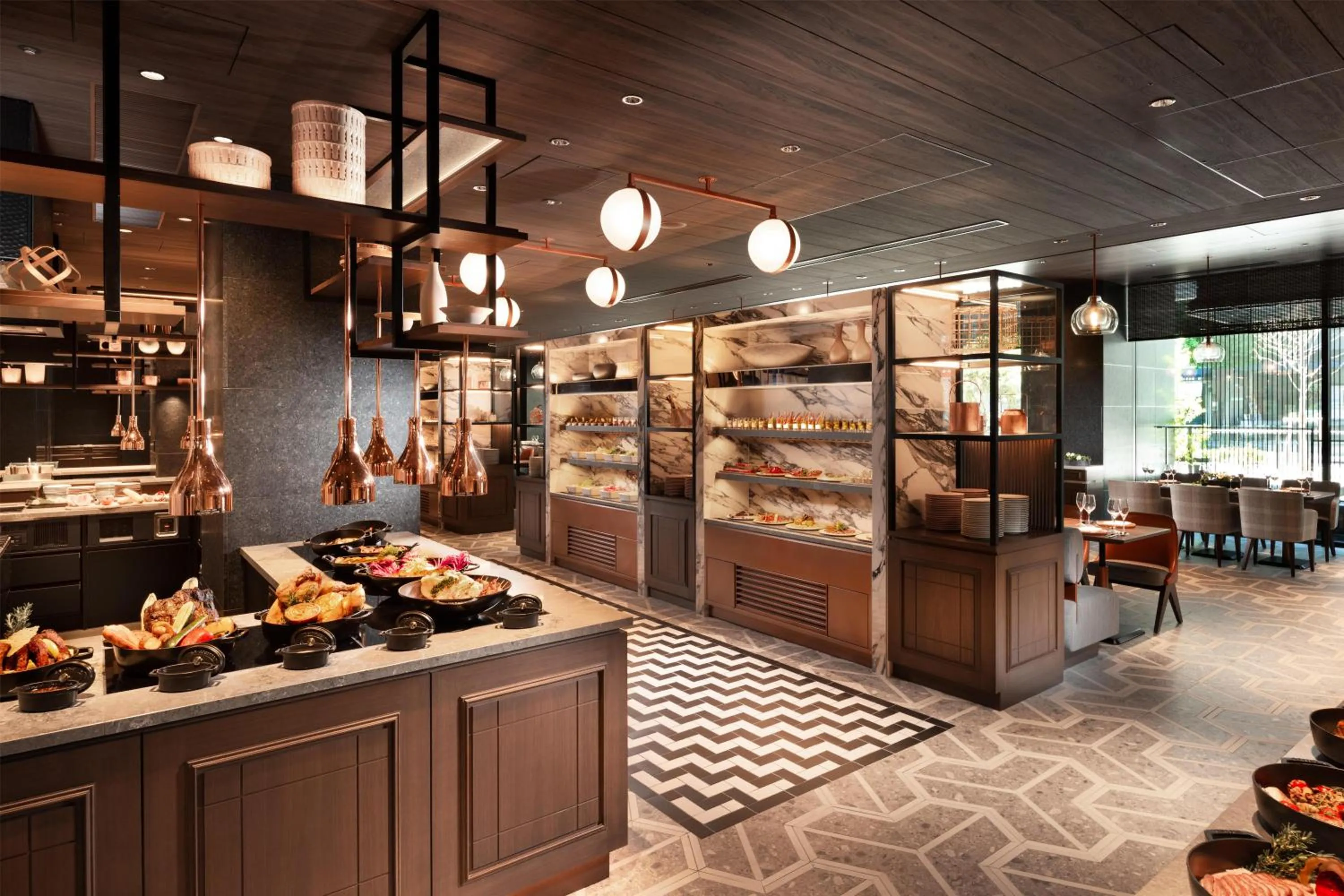 Restaurant/places to eat in Hilton Kyoto