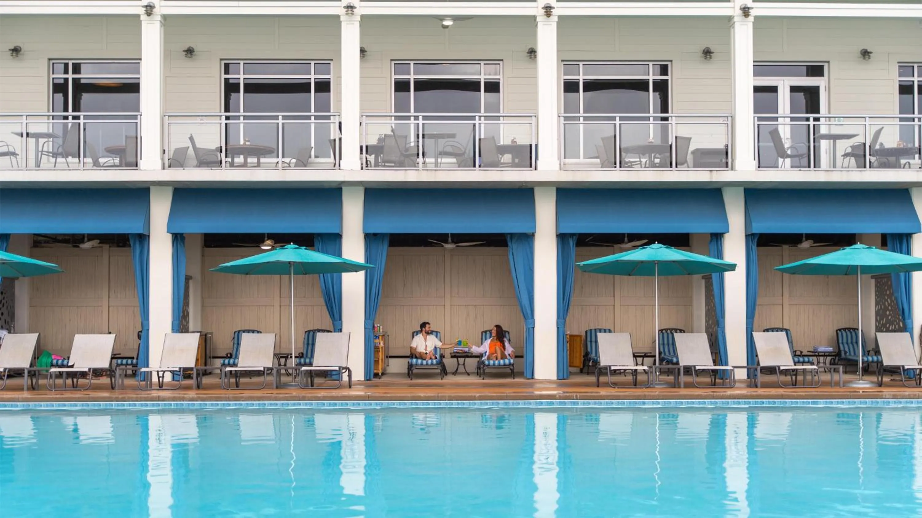Pool view in The Ellie Beach Resort Myrtle Beach, Tapestry By Hilton